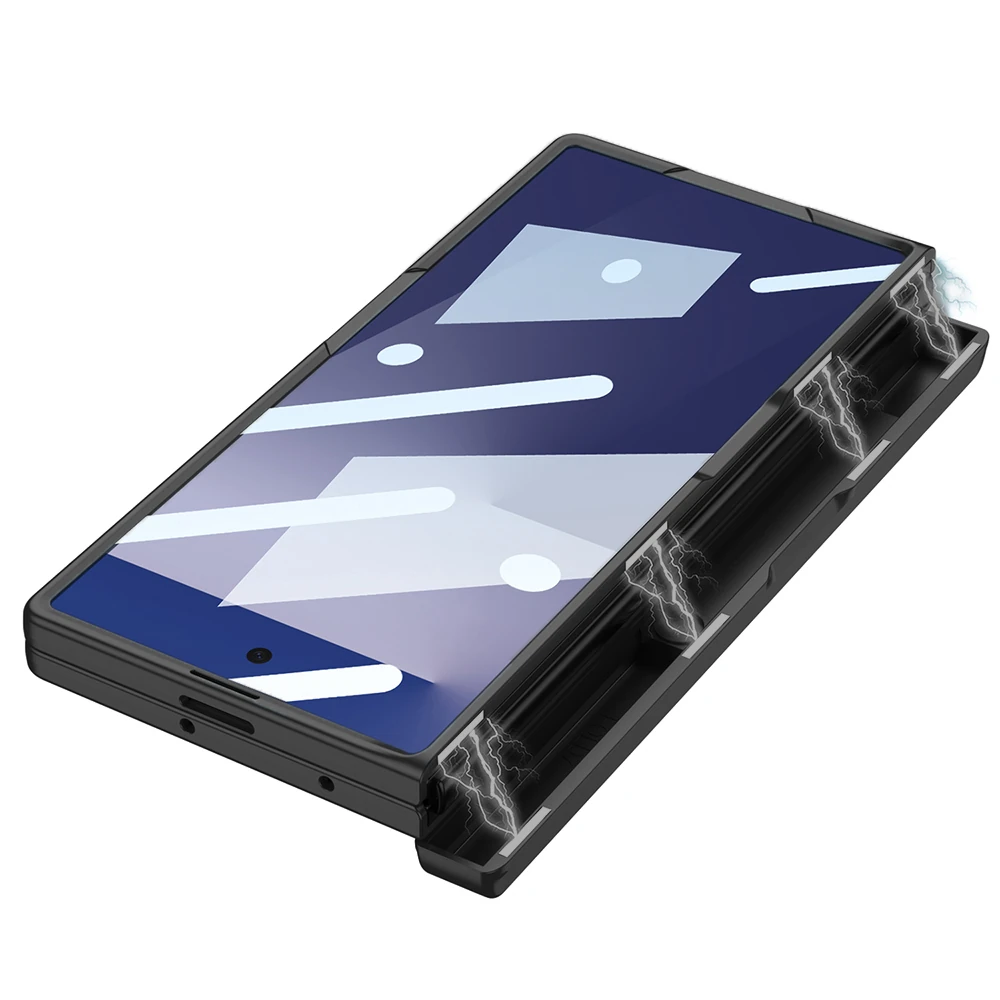 Galaxy Z Fold 7 Kılıf Zore Kıpta KPT-01 Standlı Kapak