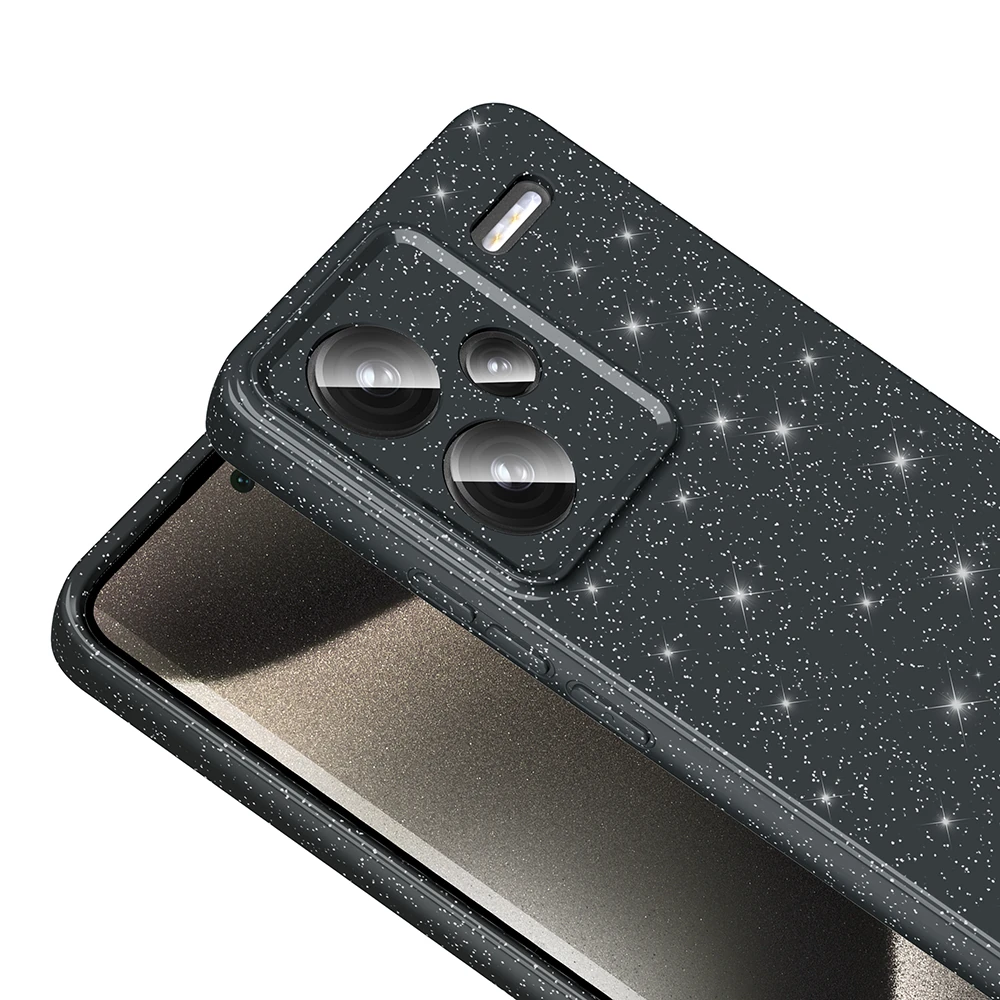 Xiaomi Redmi Note 13 Pro Plus 5G Kılıf Kamera Korumalı Simli Lüks Zore Koton Kapak