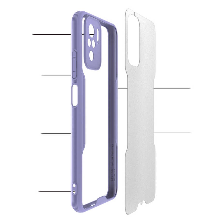 Xiaomi Poco M5S Kılıf Zore Parfe Kapak