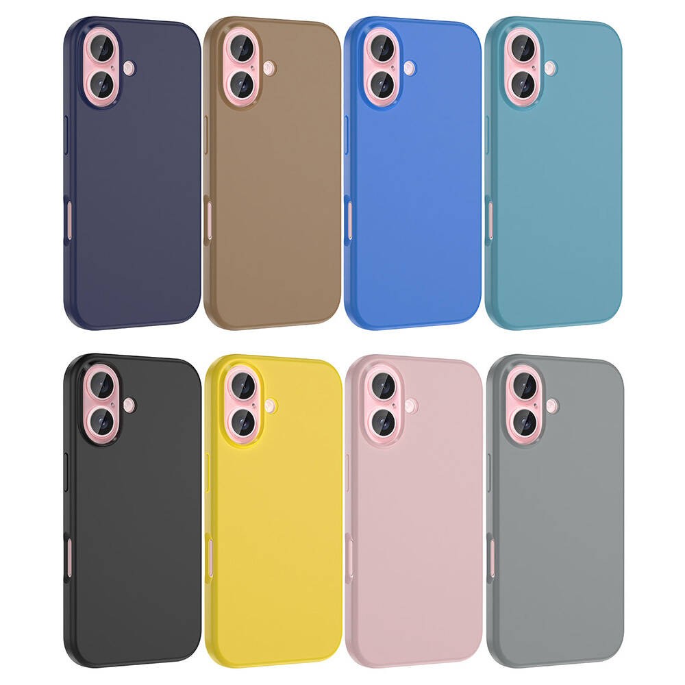 Apple iPhone 16 Plus Kılıf M-safe Şarj Özellikli Sıvı Teknolojili Silinebilir Sert Zore Kivi Kapak