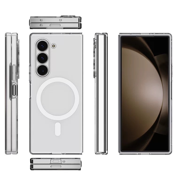 Galaxy Z Fold 6 Kılıf Kamera Korumalı M-safe Sert PC Zore Porto Kapak
