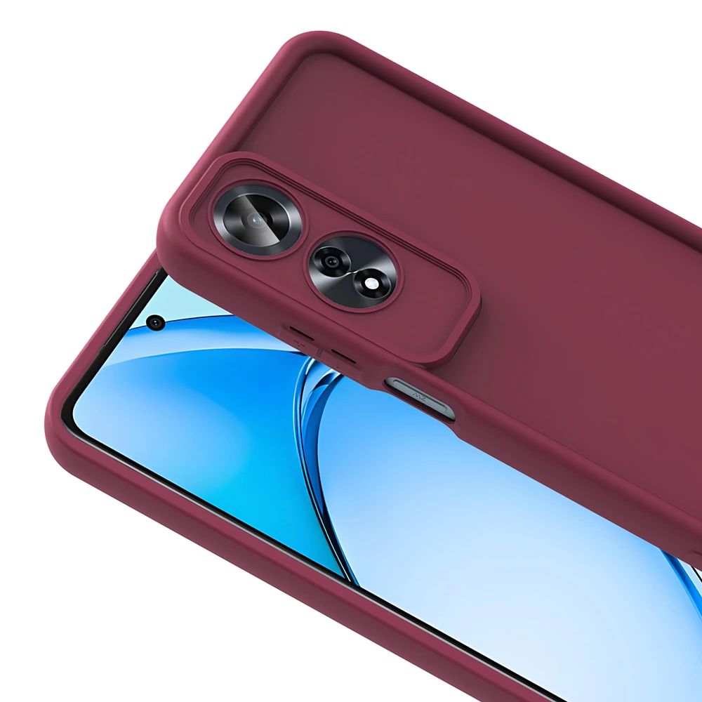 Oppo A60 Kılıf Kamera Korumalı Zore Ananas Kapak