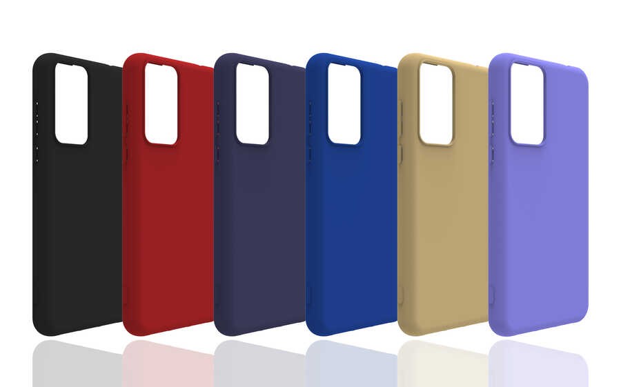 Xiaomi Mi 12T Pro Kılıf Zore Biye Silikon
