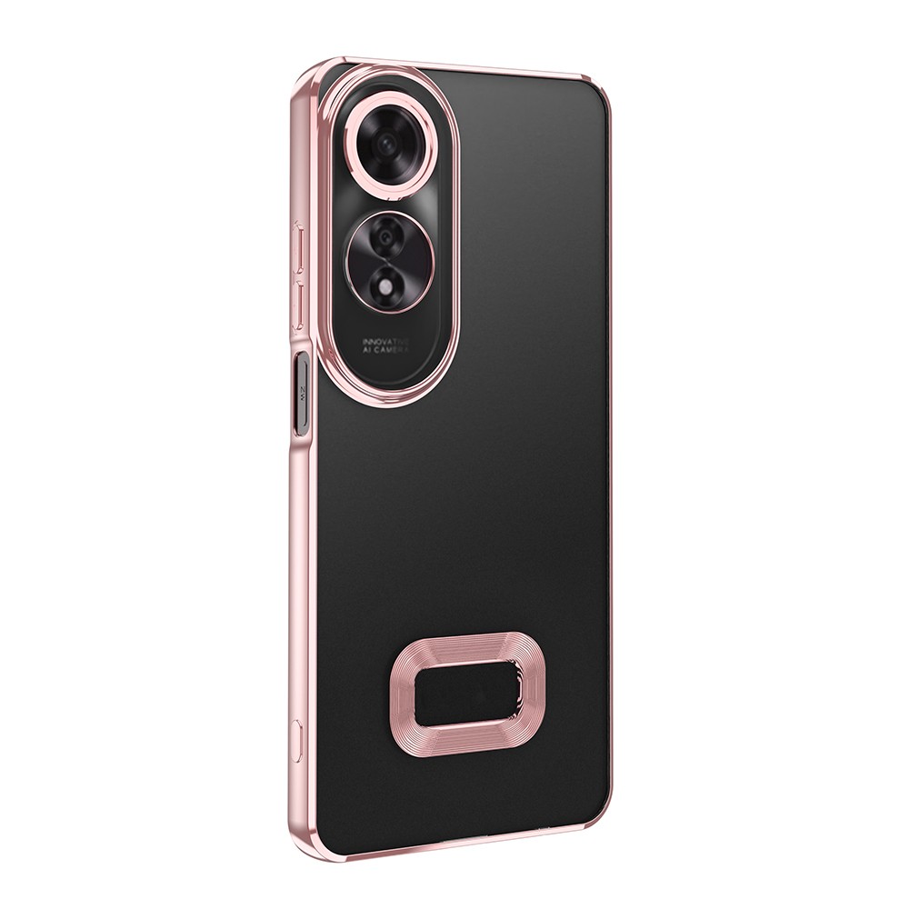 Oppo A60 Kılıf Kamera Korumalı Logo Gösteren Zore Omega Kapak