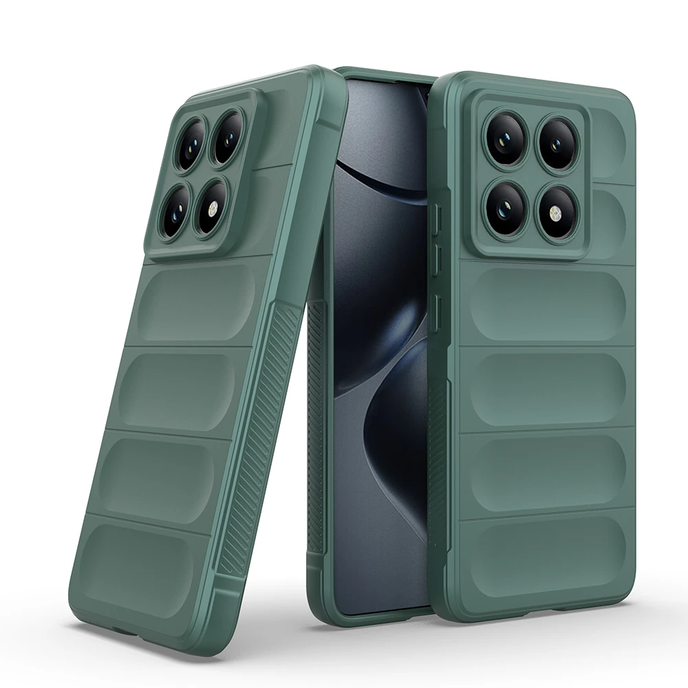 Xiaomi 14T Pro Kılıf Esnek TPU Oyuklu Arka Yüzey Tasarımlı Zore Etnik Silikon Kapak