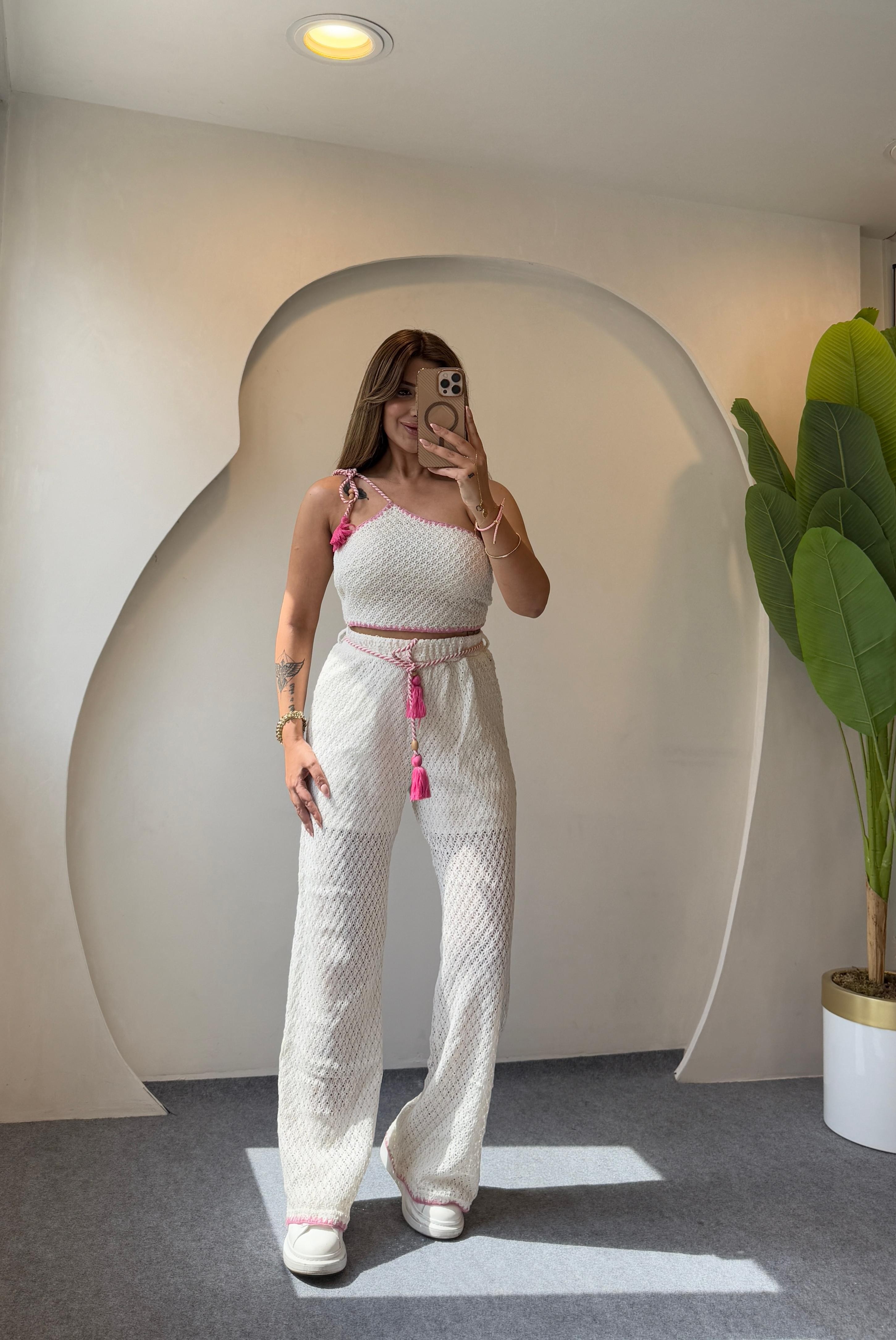 PREMİUM SAÇAKLI ÖRME TAKIM