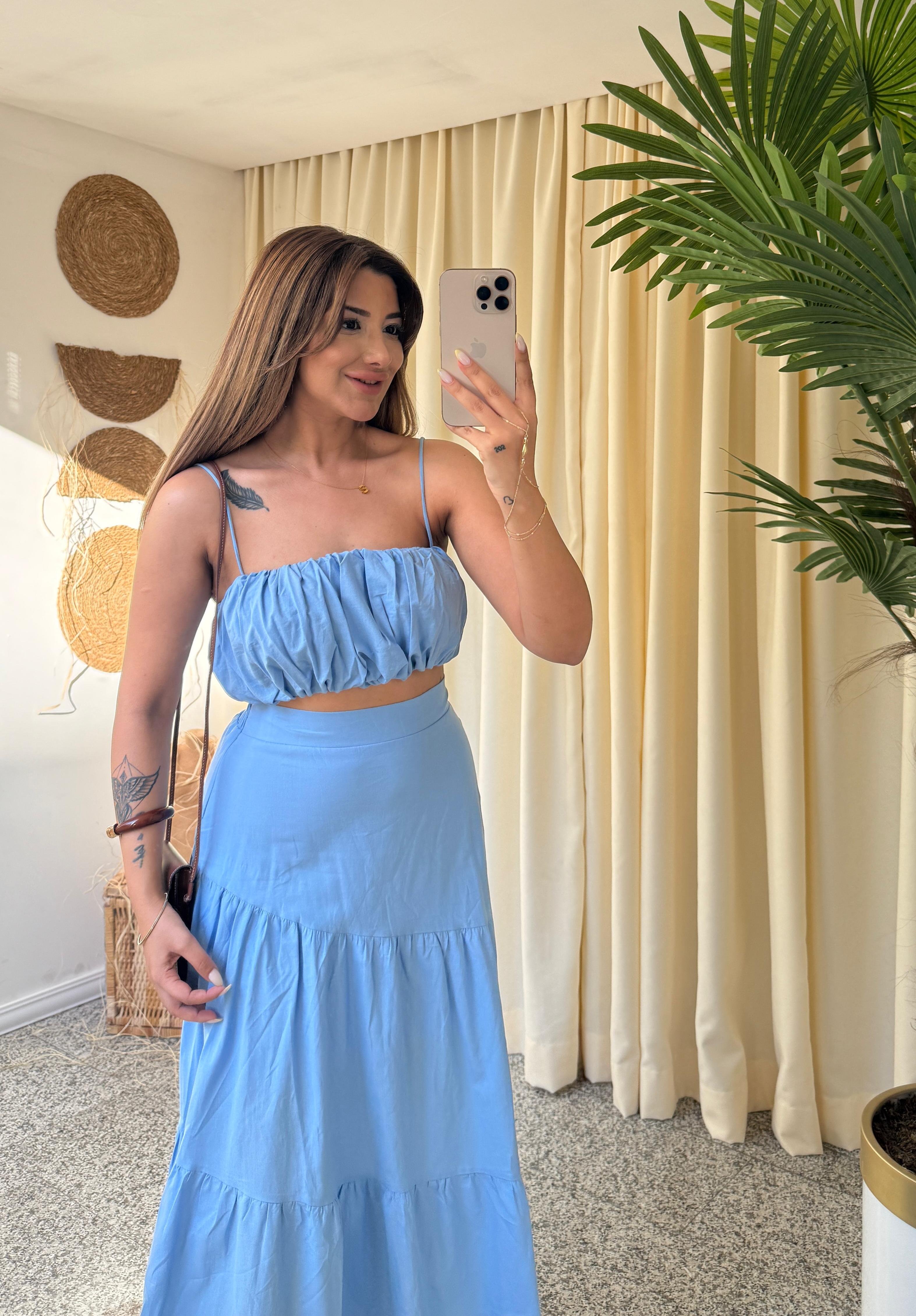 MİSTY ETEK CROP TAKIM