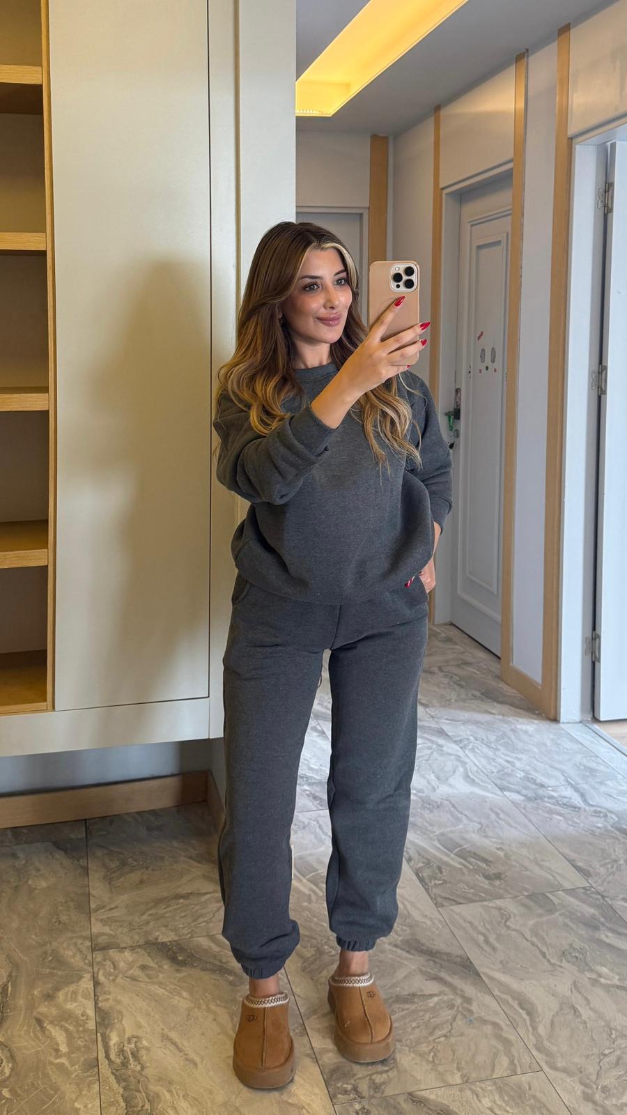 BAGY BİSİKLET YAKA OVERSIZE TAKIM