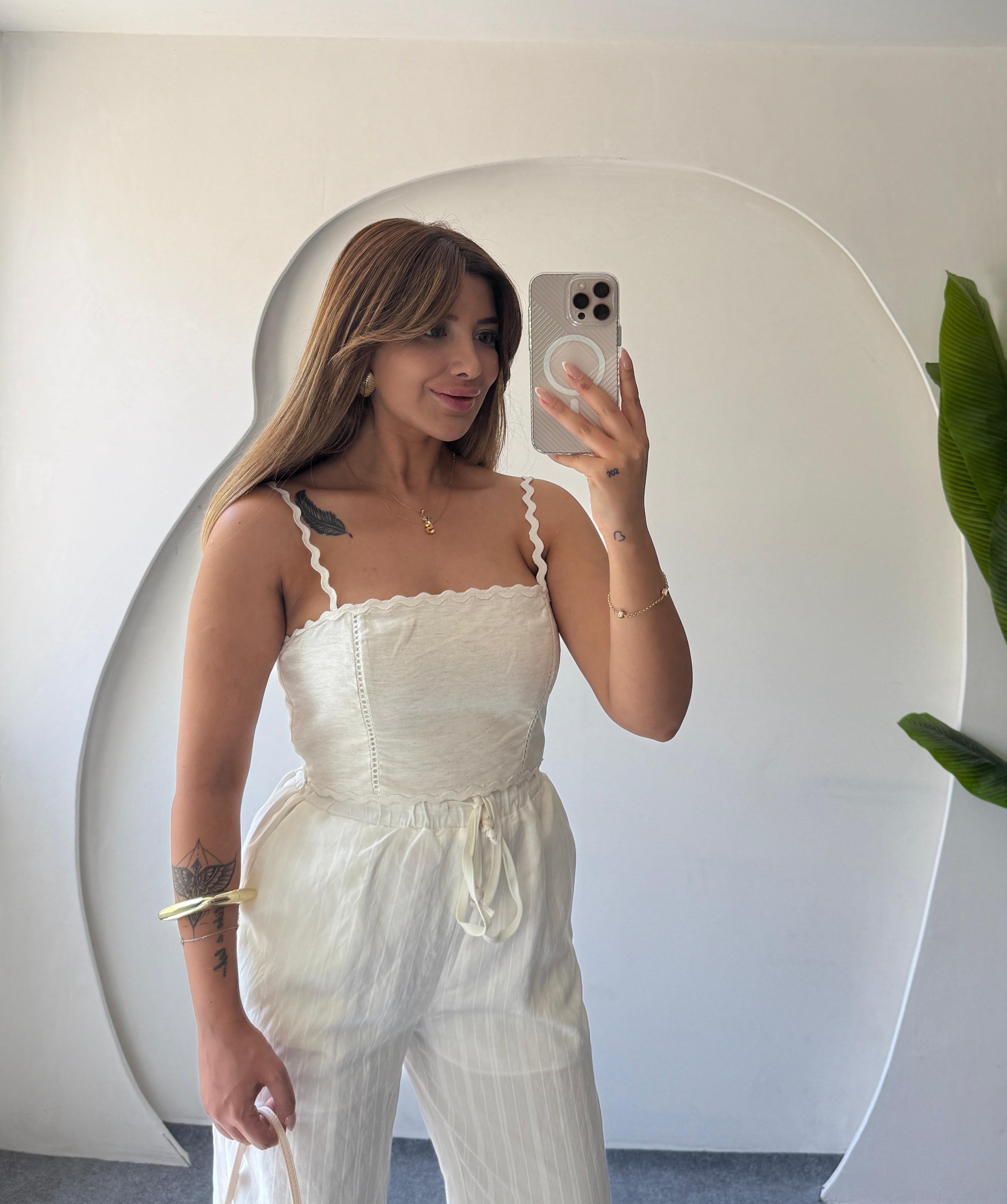 FABER BİYELİ KETEN CROP