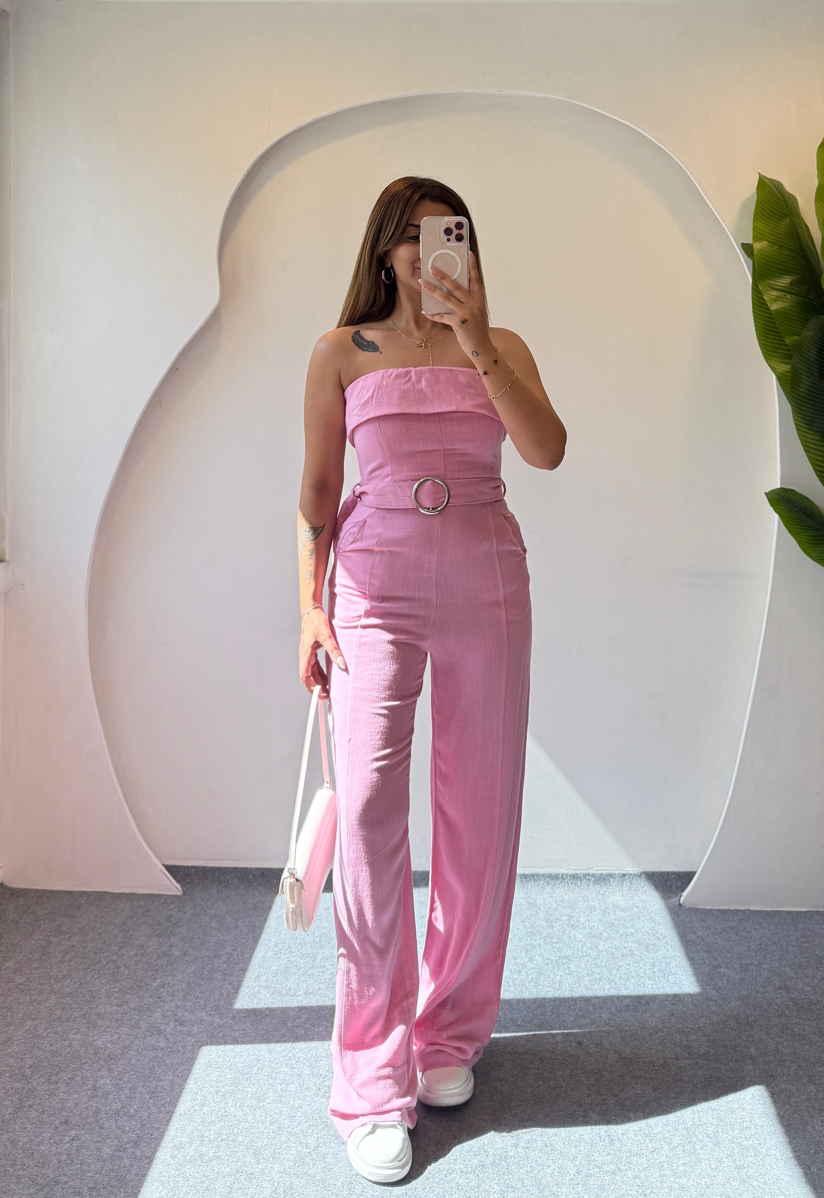 BALY STRAPLEZ TULUM  - PEMBE