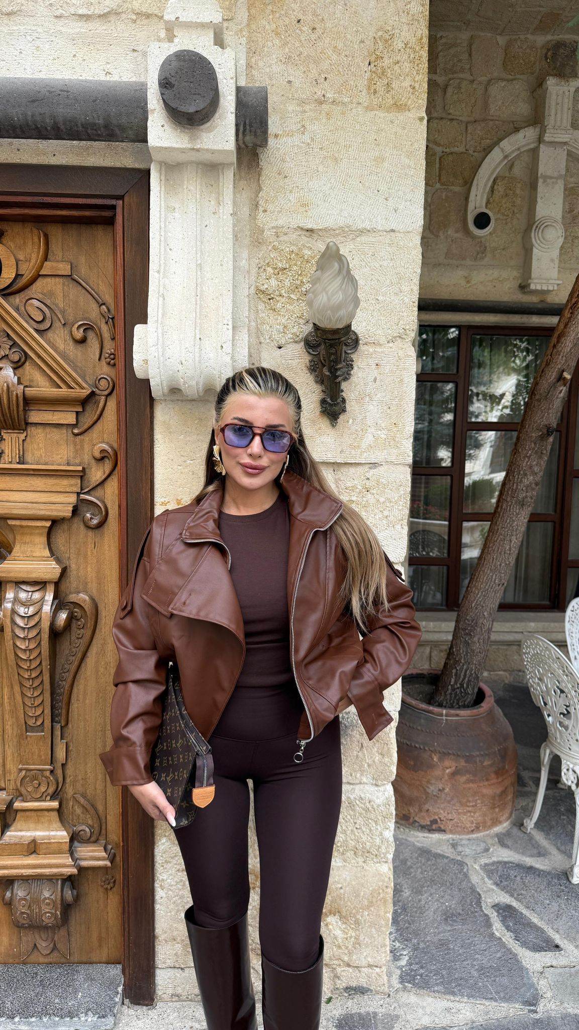 ALYS DERİ CEKET 
