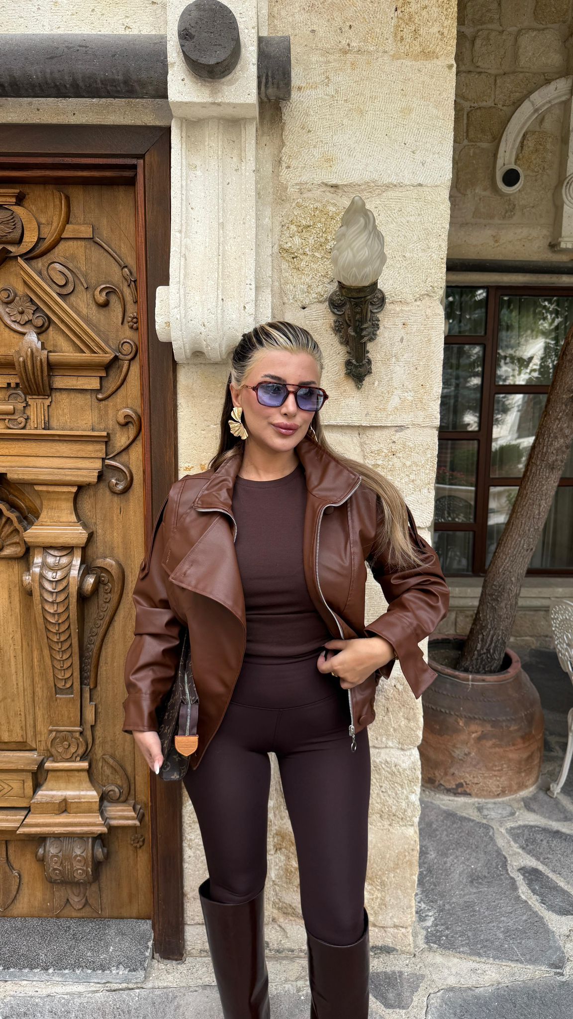 ALYS DERİ CEKET 