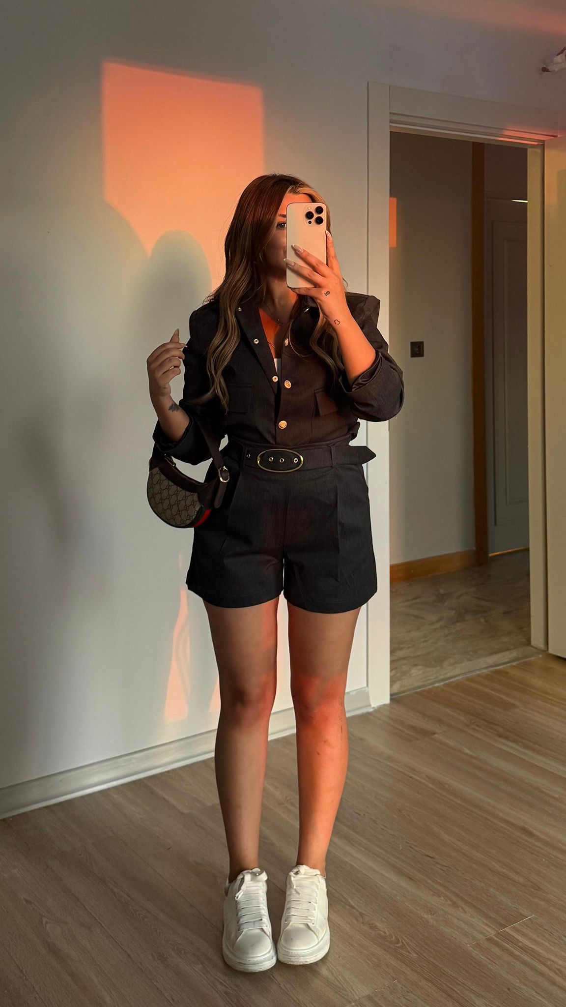 POLLY KEMERLİ ŞORT TAKIM