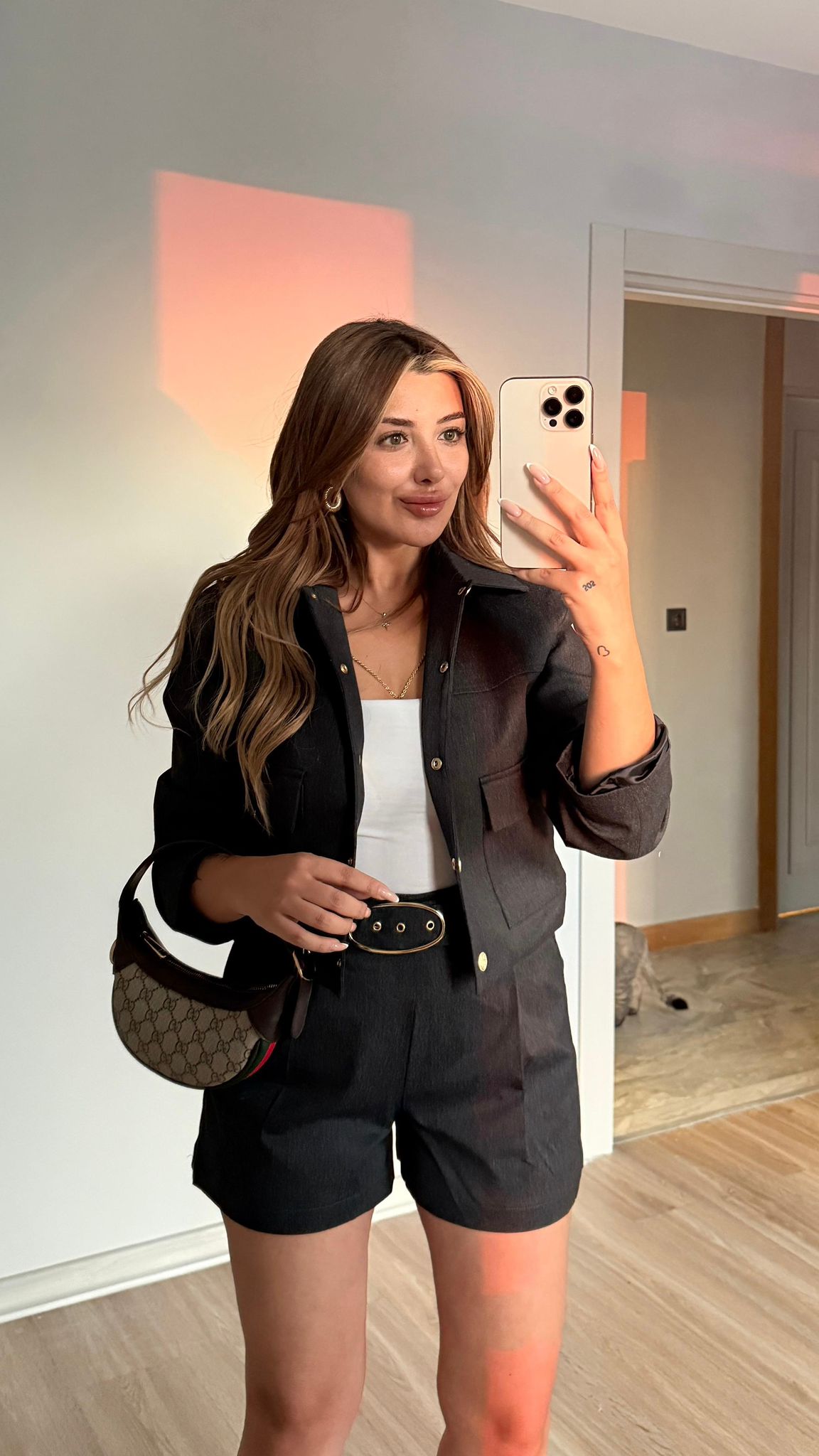 POLLY KEMERLİ ŞORT TAKIM