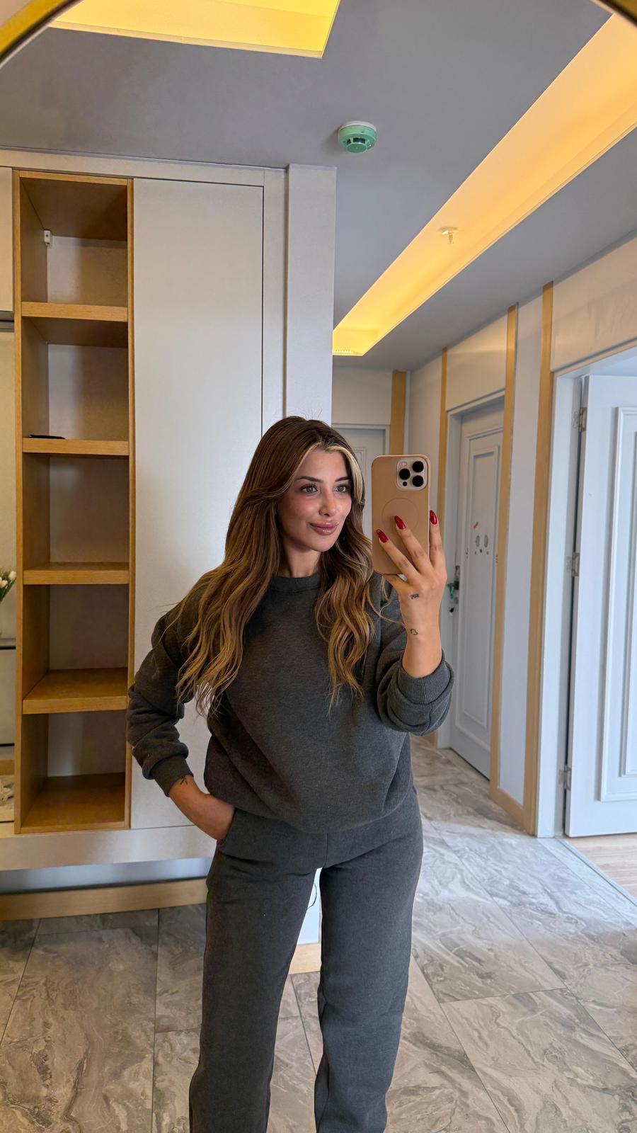 BAGY BİSİKLET YAKA OVERSIZE TAKIM