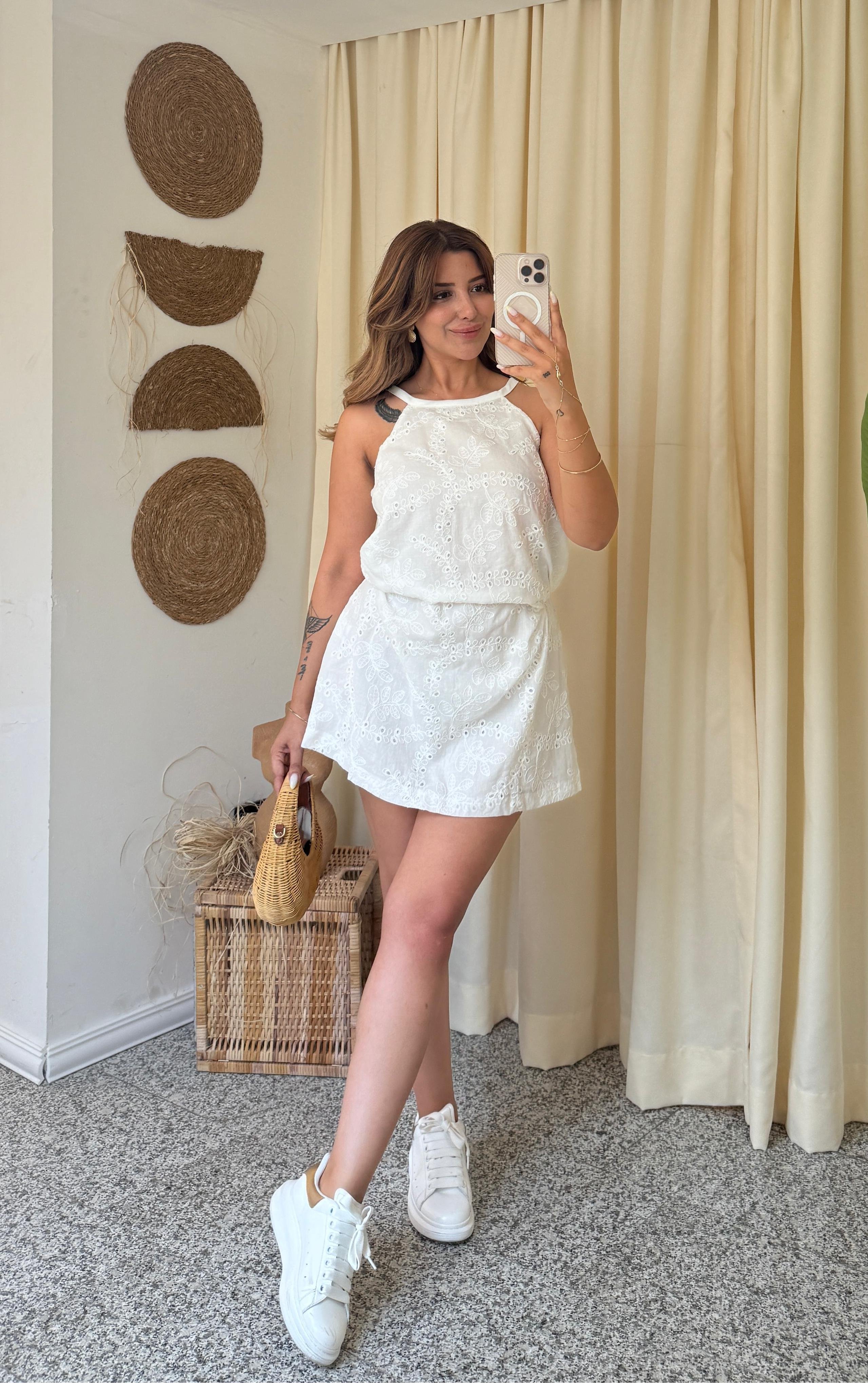 FİSTOO HALTER YAKA ELBİSE
