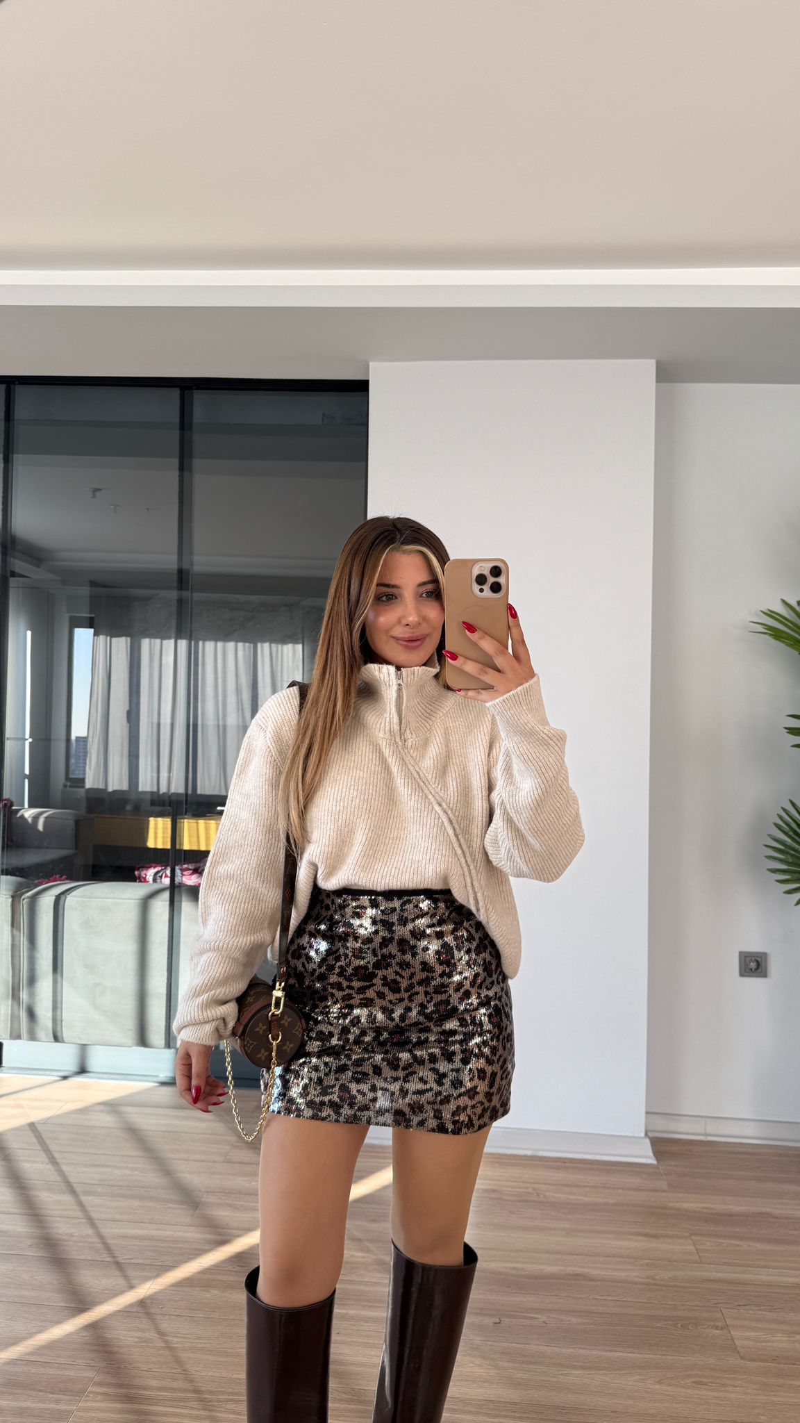 FERMUARLI TRİKO KAZAK