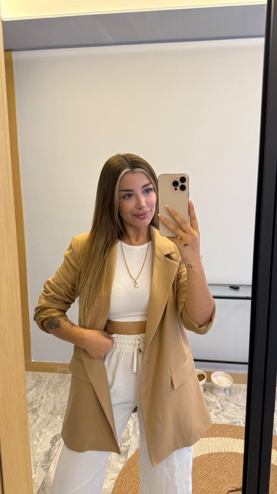 YÜN EFEKT BLAZER