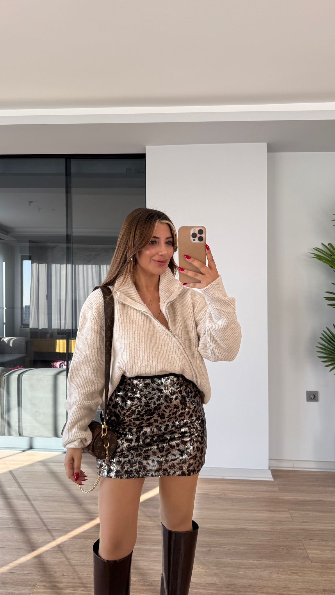 FERMUARLI TRİKO KAZAK