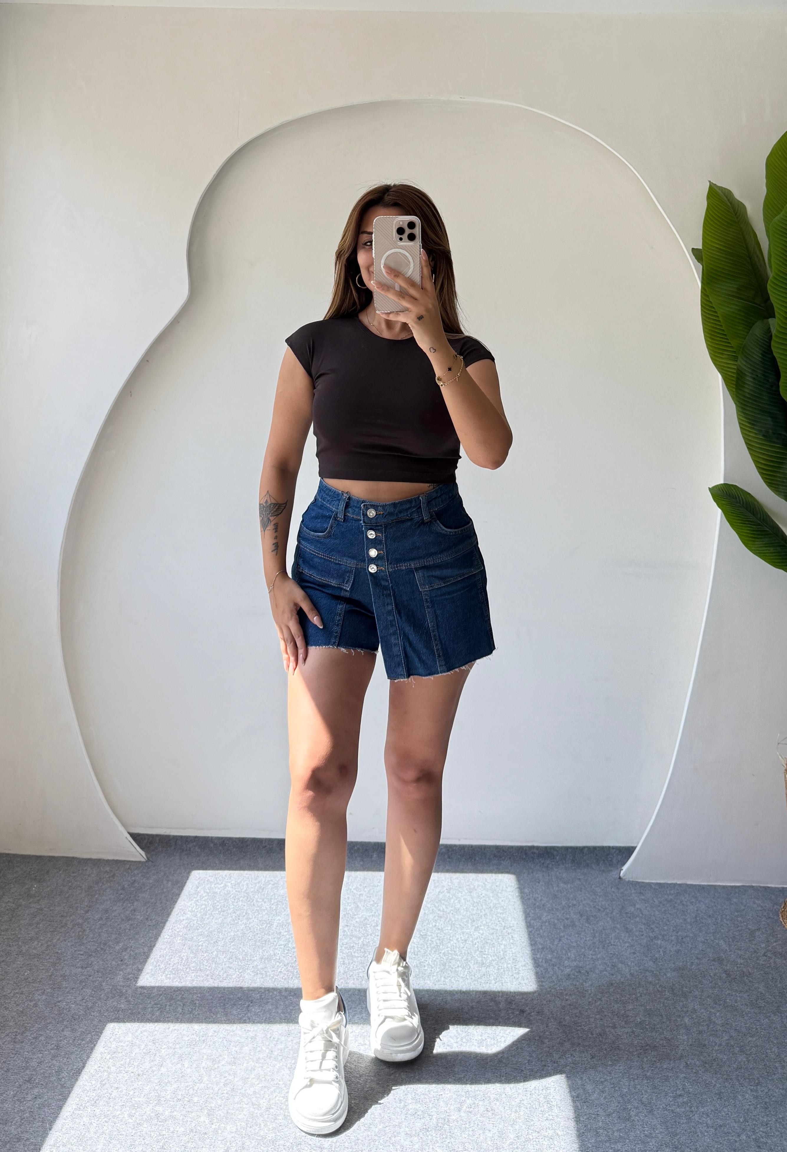 DİLVİN PAMUKLU CROP