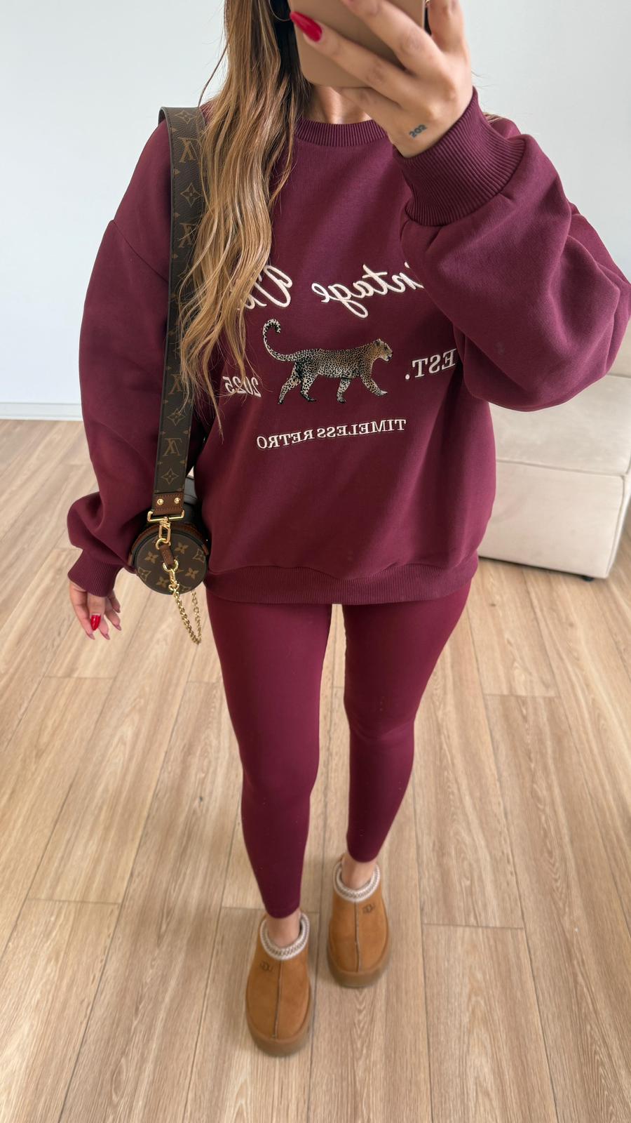 LEOR ŞARDONLU SWEAT