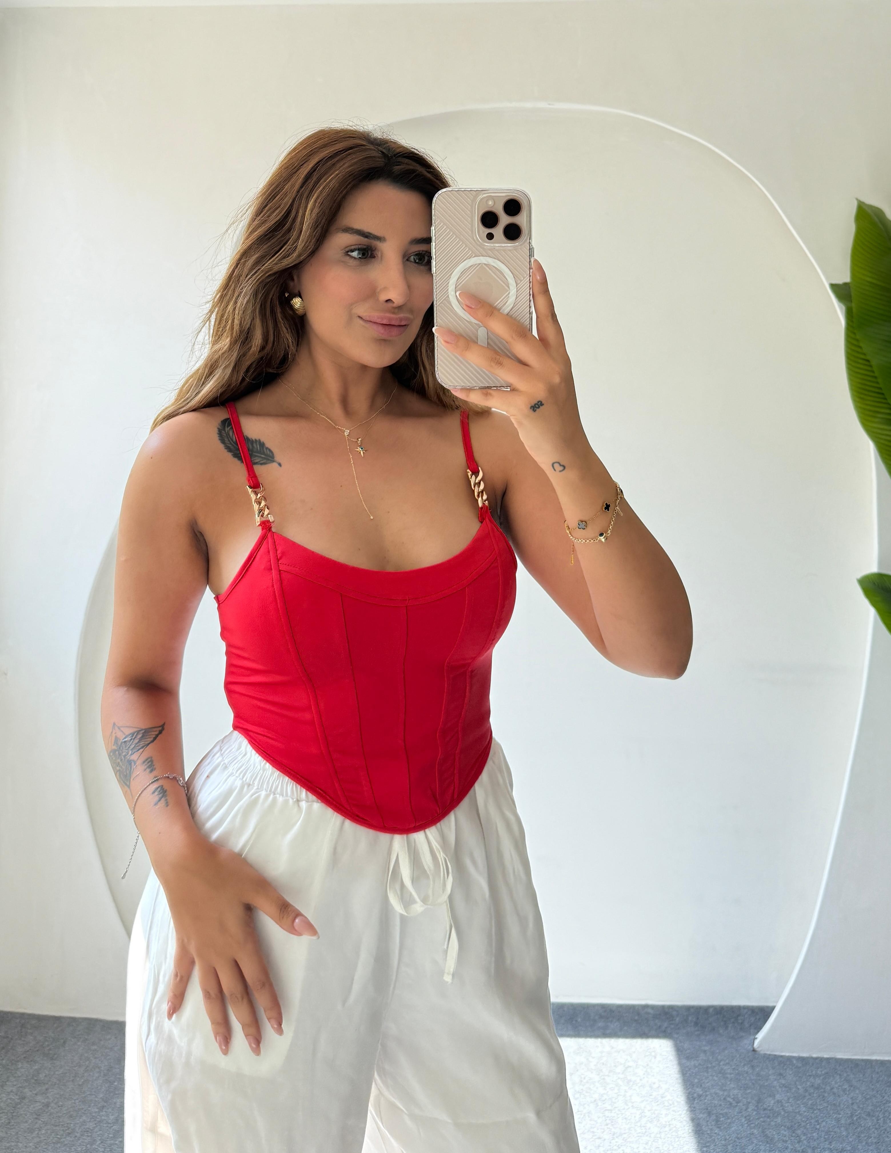 LERY KORSE TOP