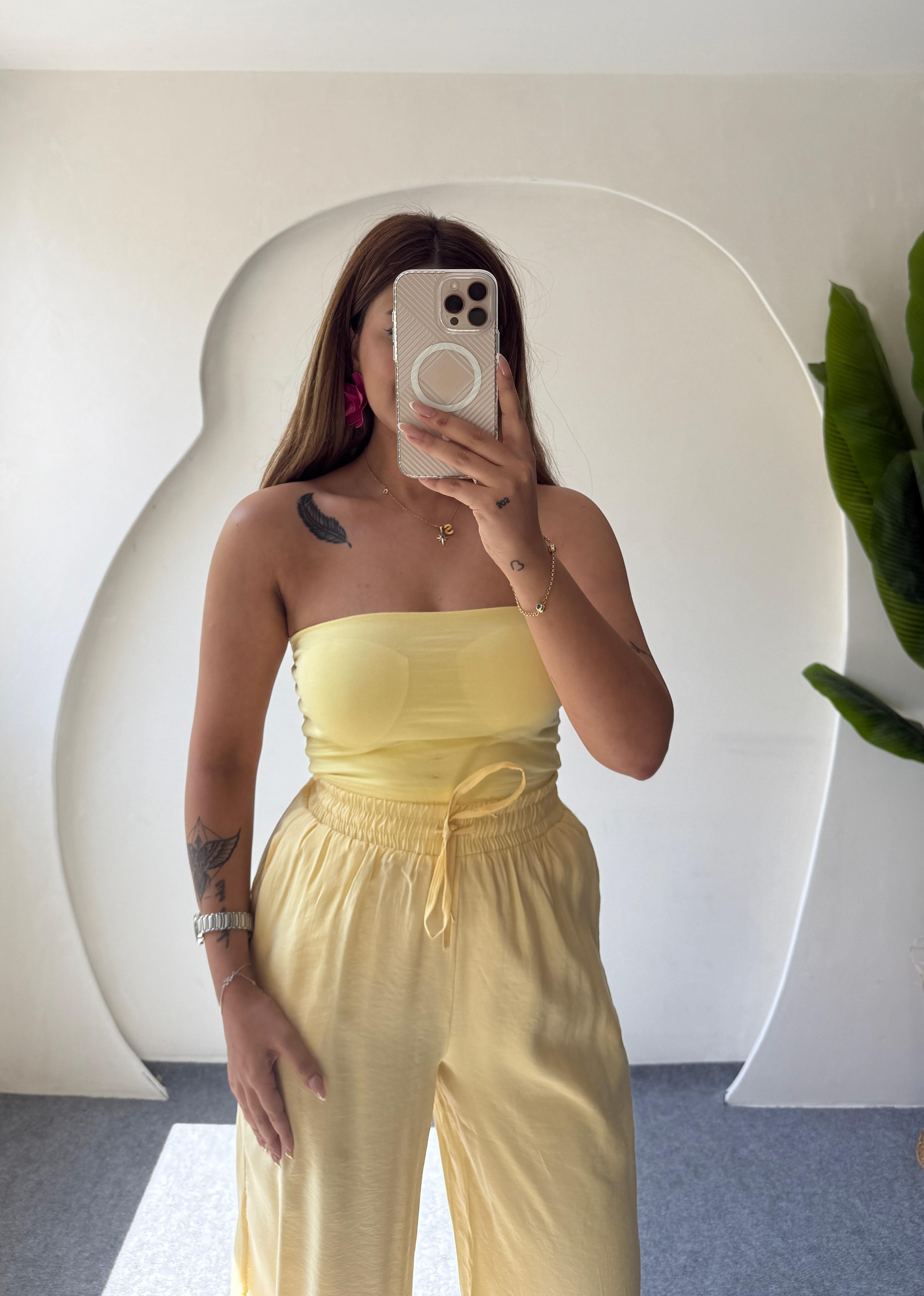 MORFE STRAPLEZ CROP - SARI