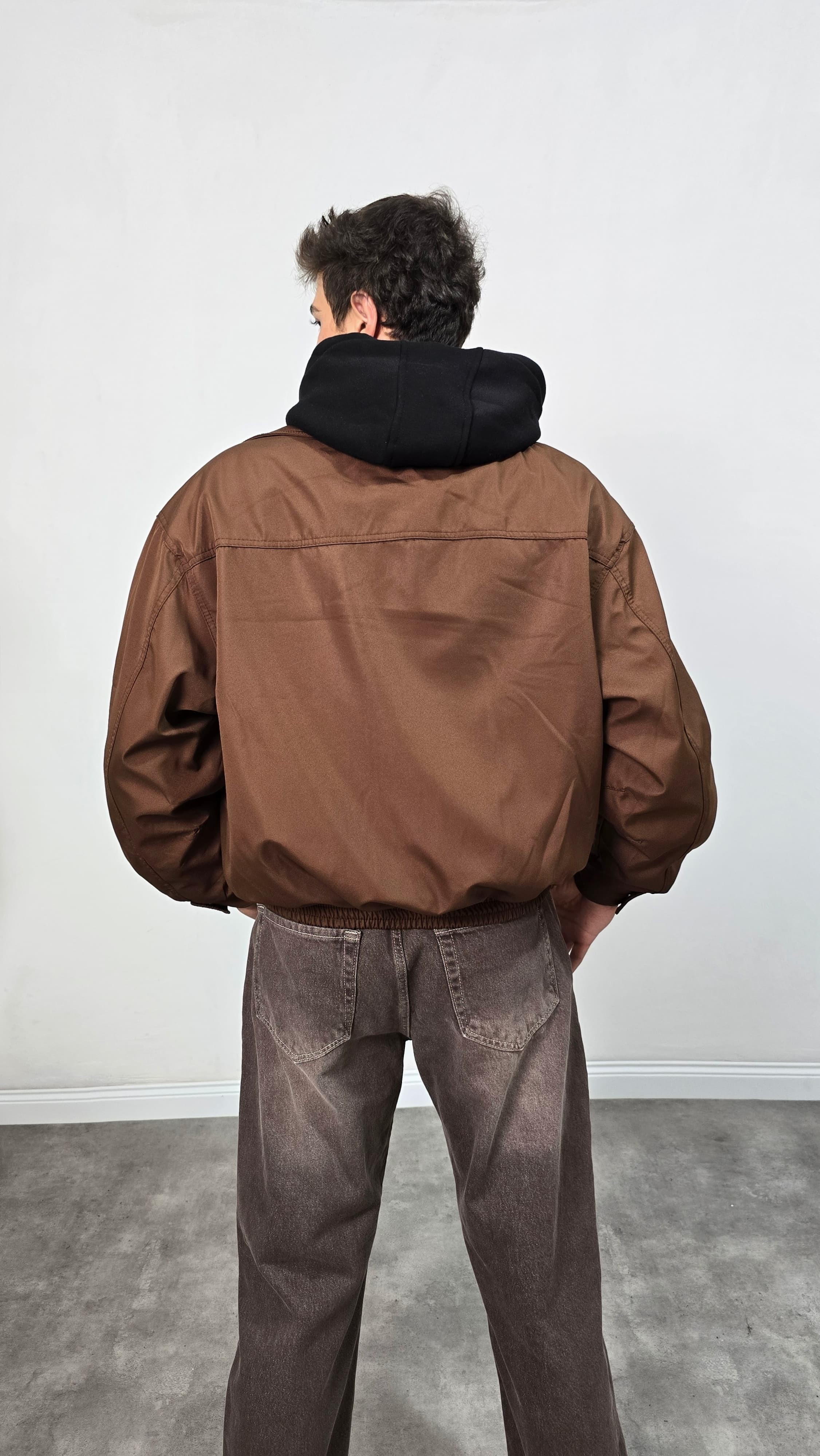 Oversize Kesim Bomber Ceket