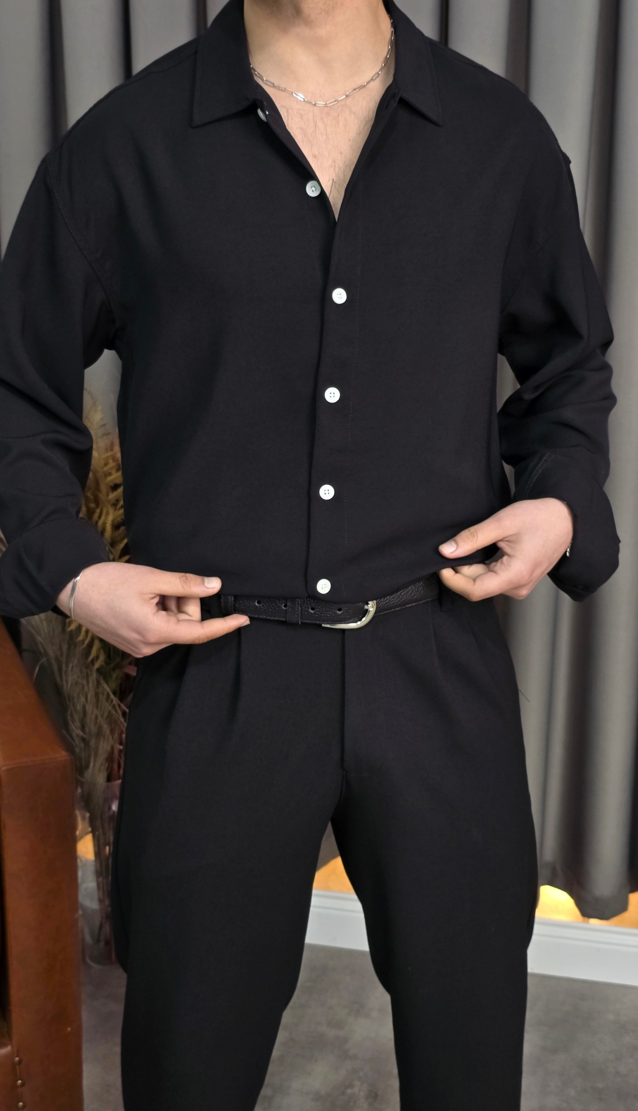 Oversize Salaş Gömlek