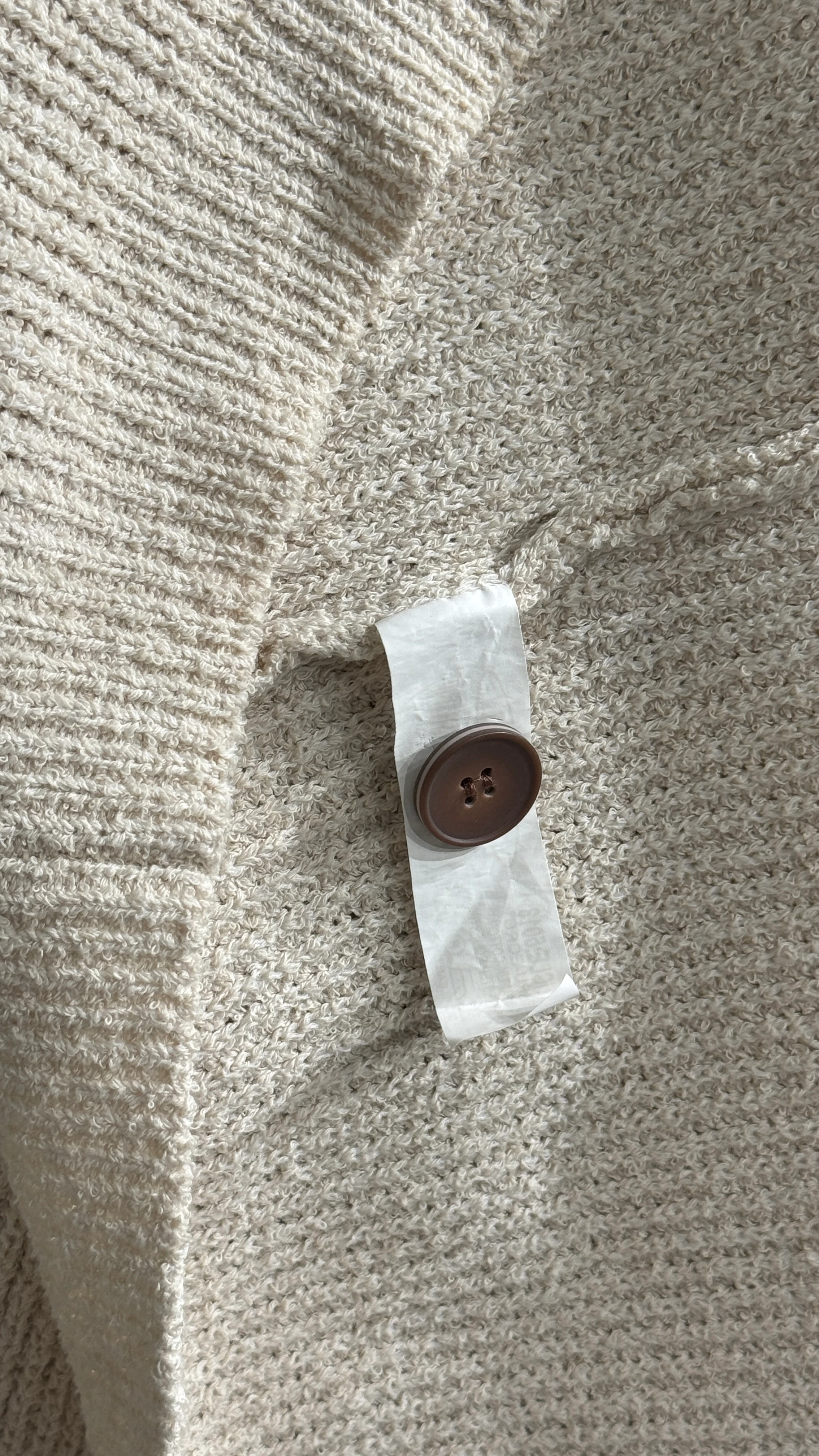 Erkek Premium Fit Kesim Düğmeli Hırka