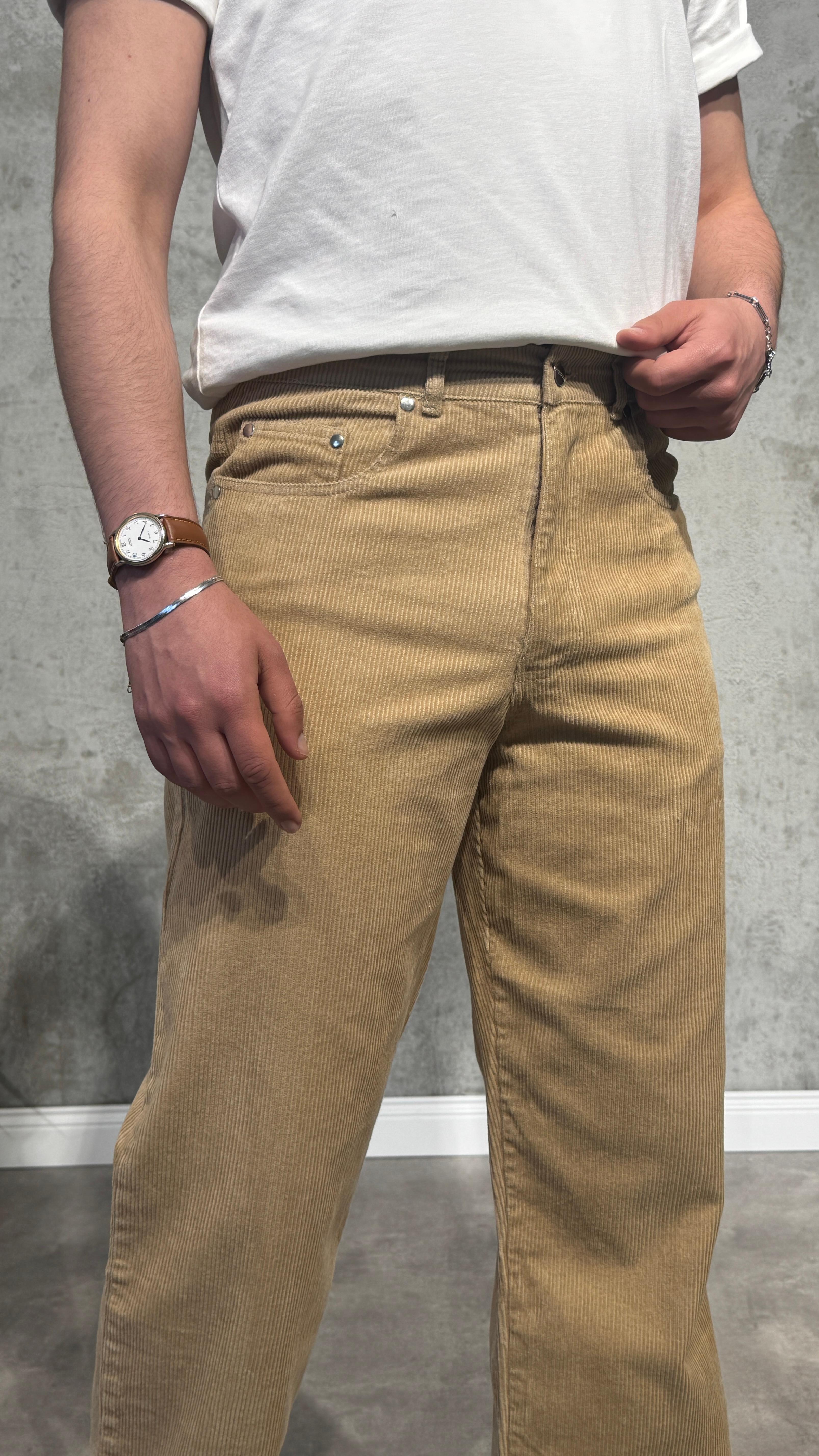 Premium Baggy Kadife Pantolon