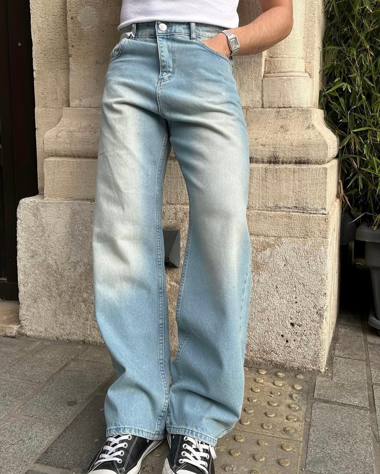 Erkek Baggy Kot Pantolon