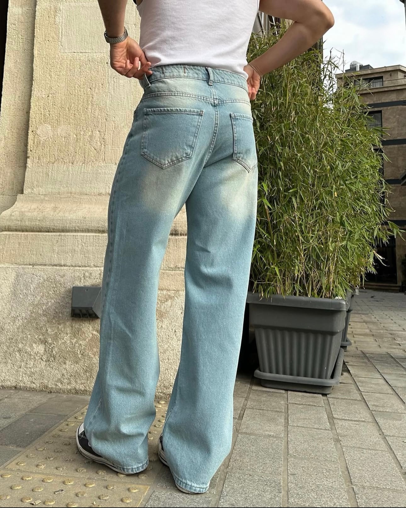 Erkek Baggy Kot Pantolon