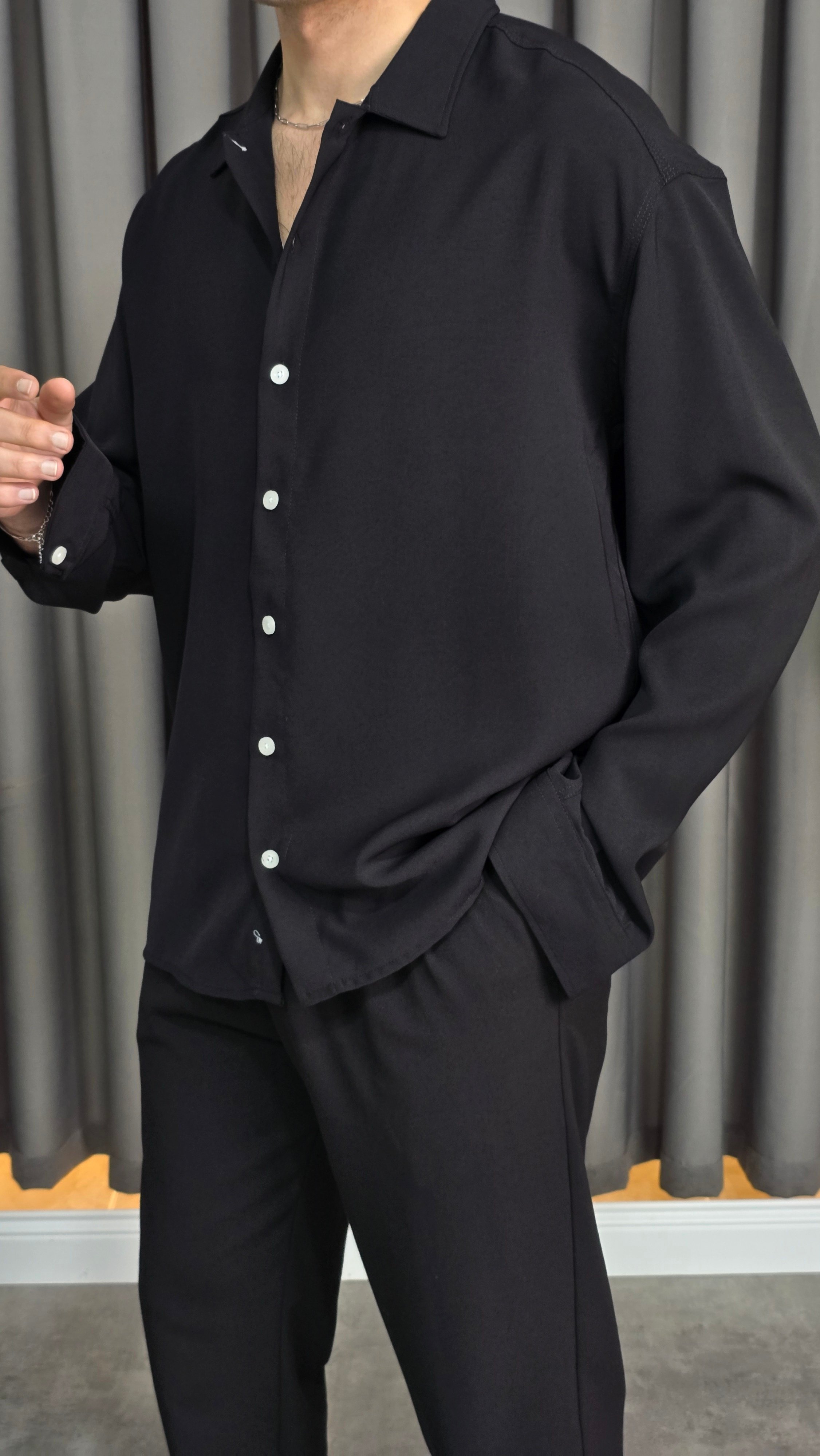 Oversize Salaş Gömlek