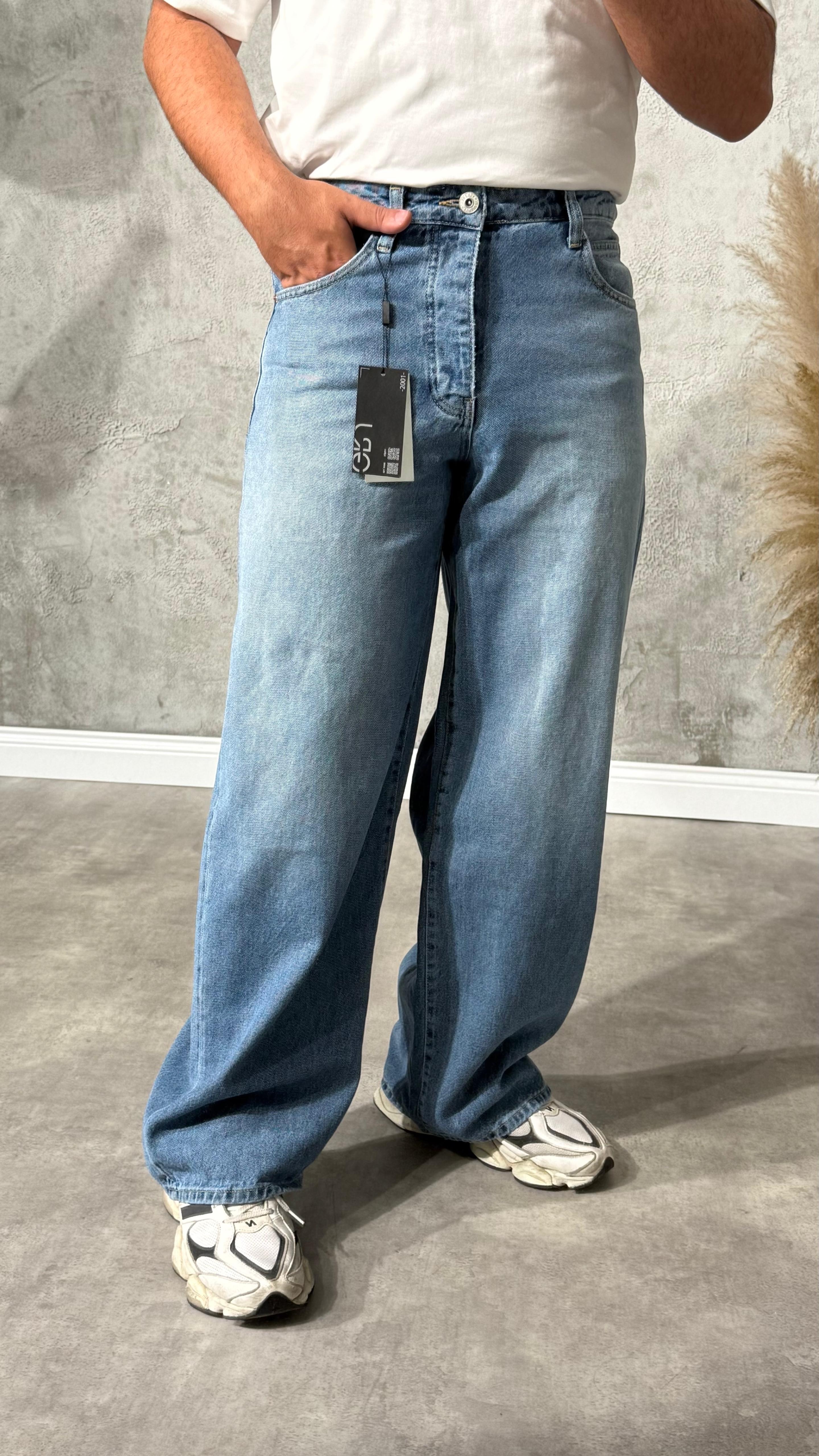 Erkek Loose Kot Pantolon 