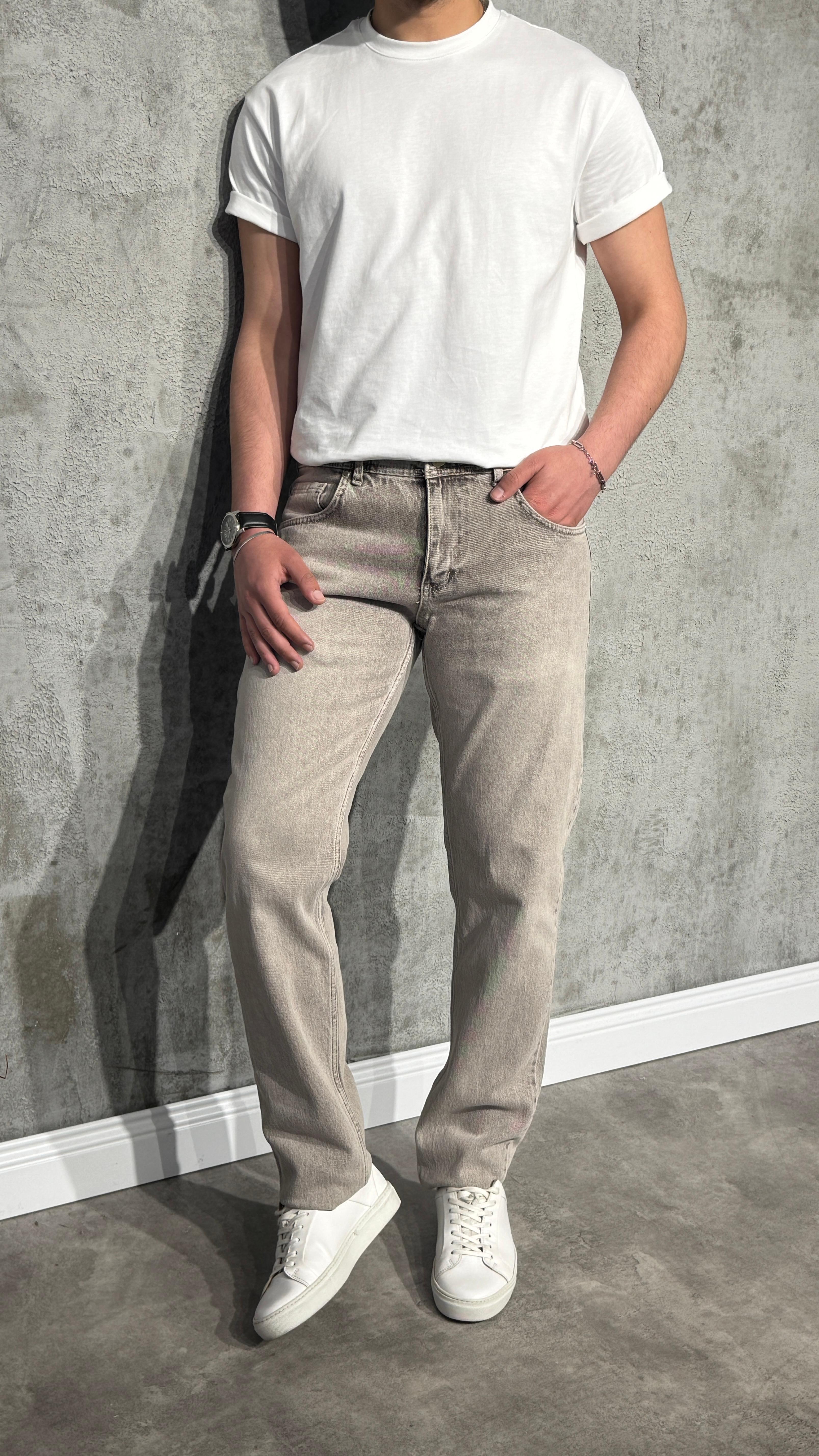 Straight Fit Kot Pantolon