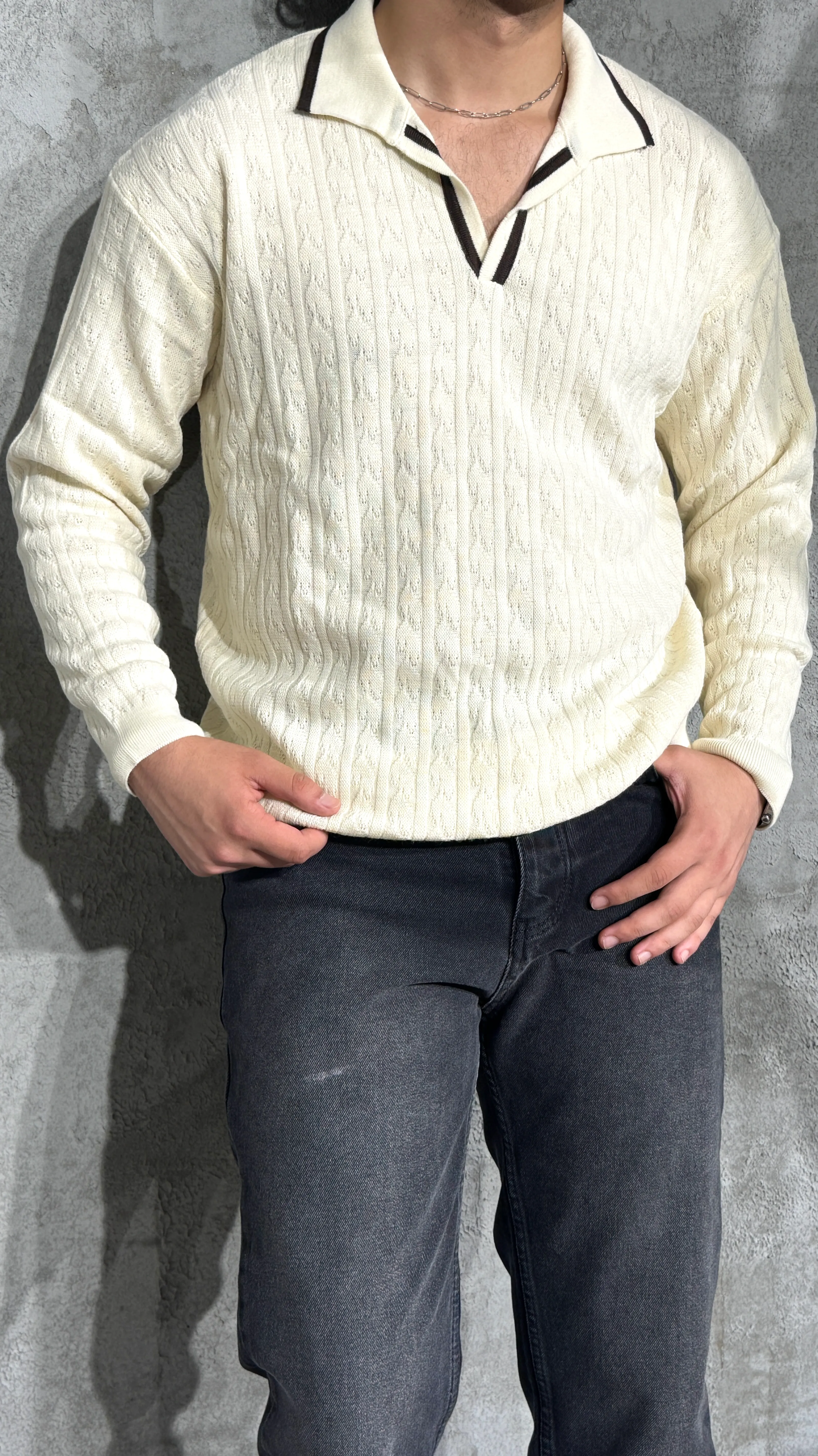 Erkek Mevsimlik Polo Yaka Triko