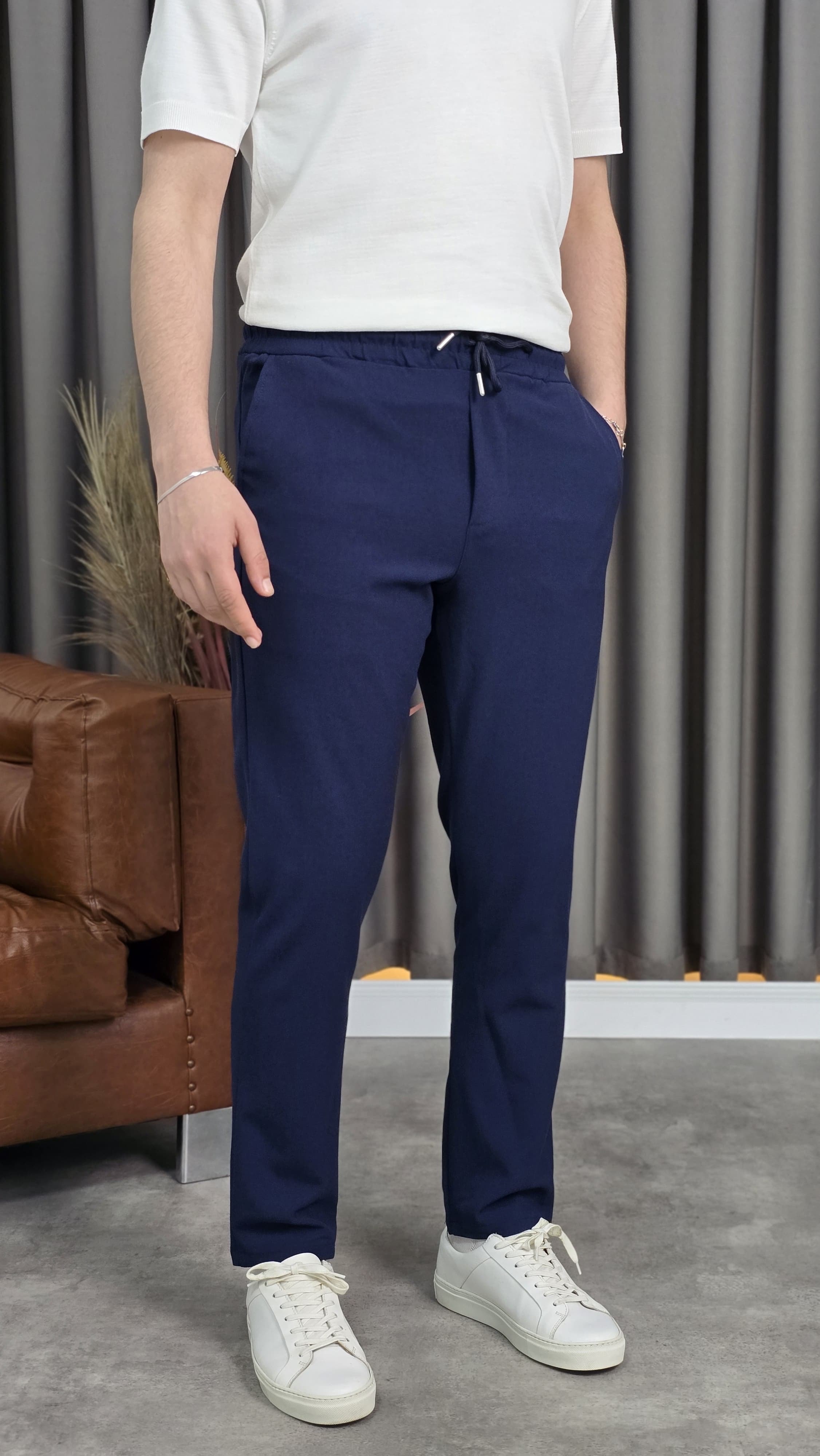 Jogger Pantolon - Lacivert