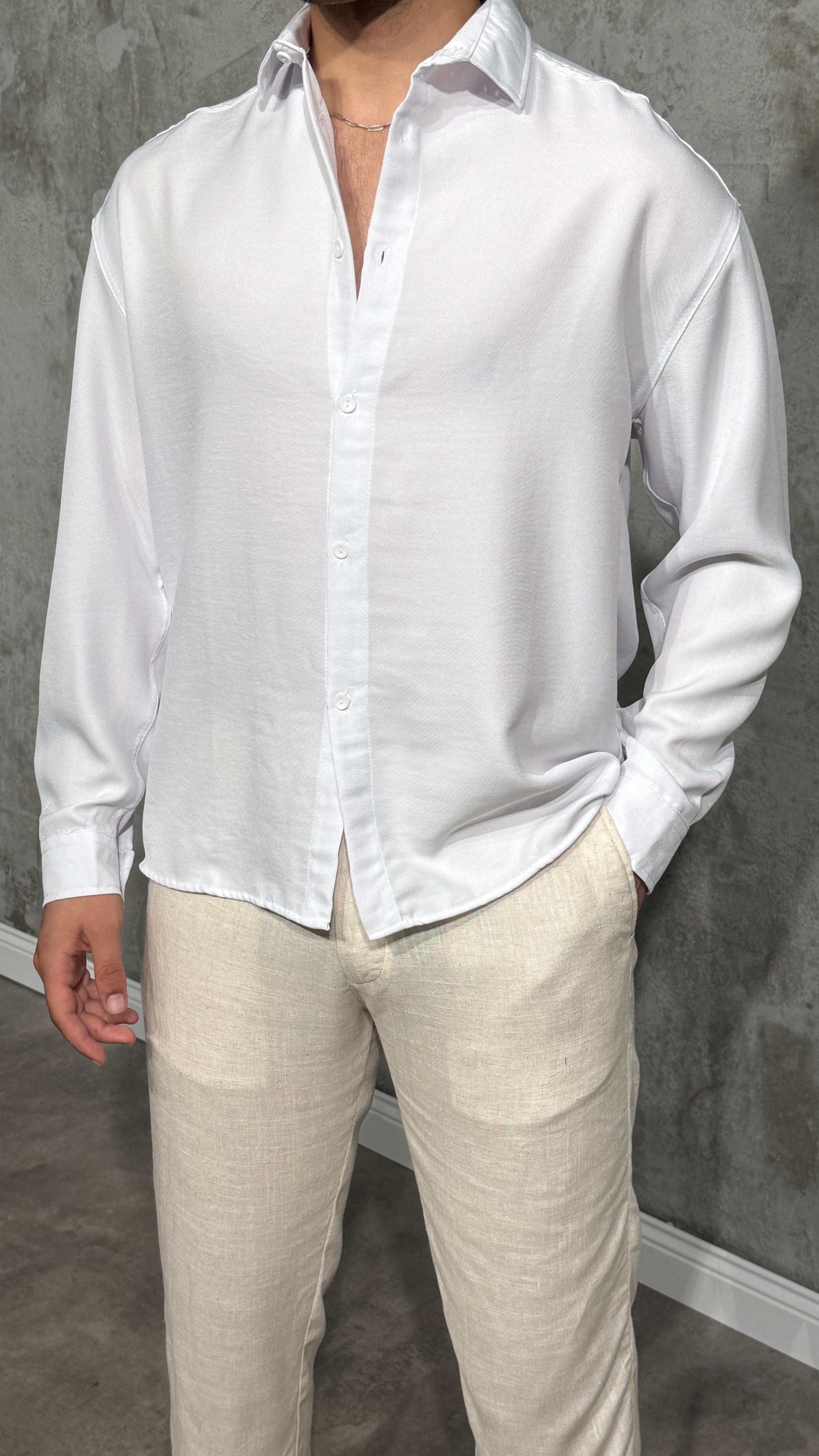 Oversize Yazlık Gömlek