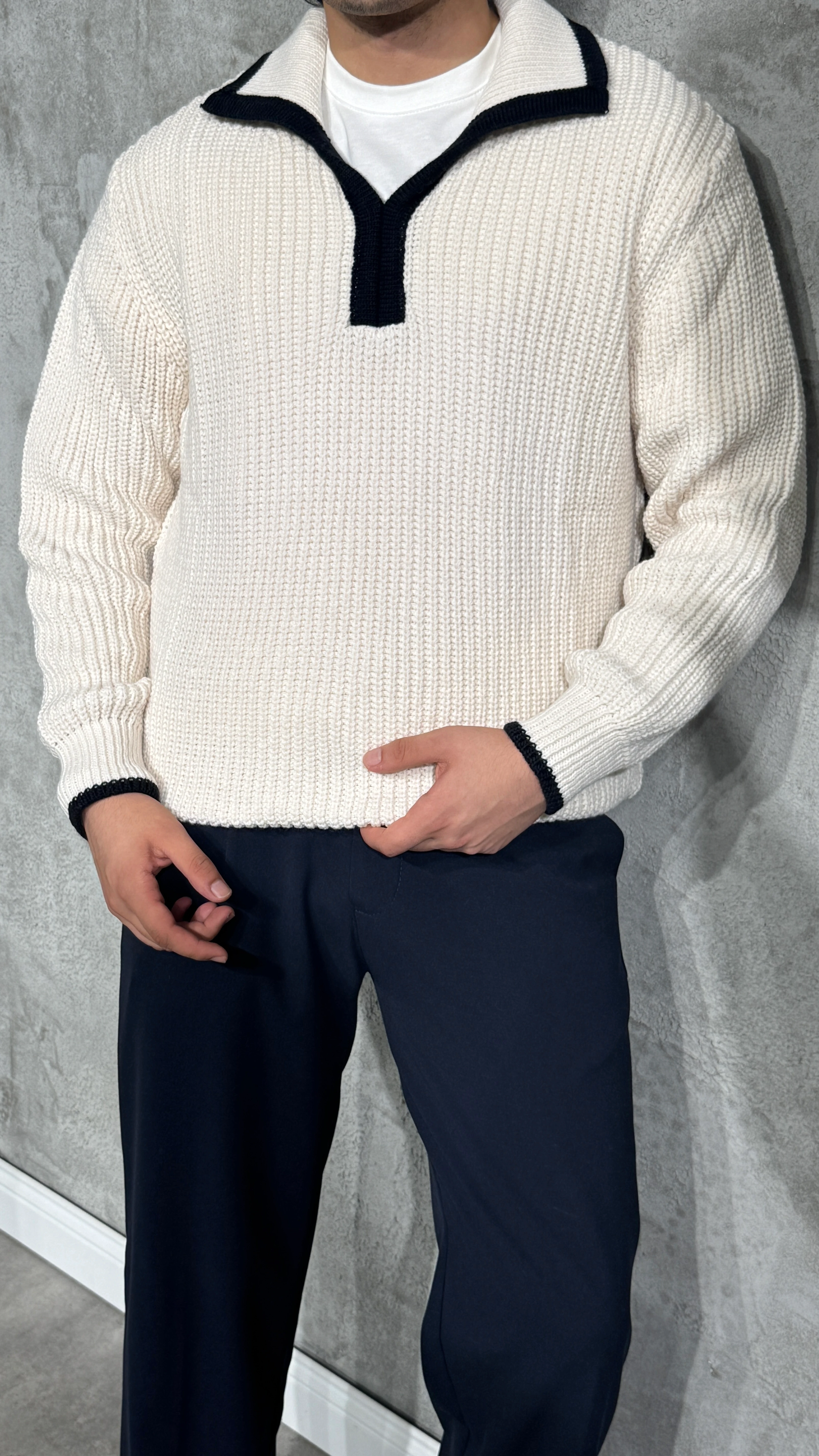 Erkek Regular Premium Örgü Kazak