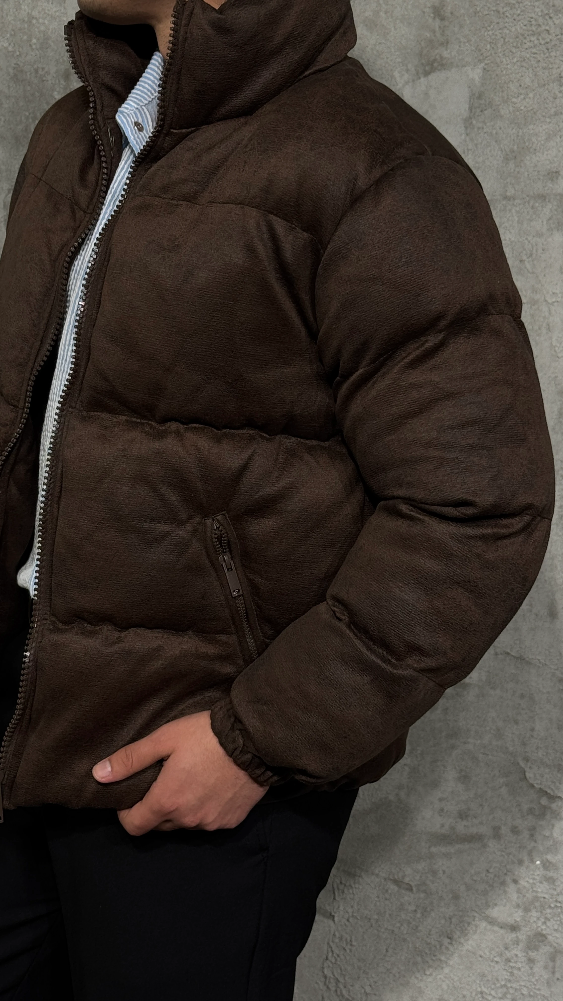 Premium Şişme Dolum Erkek Mont