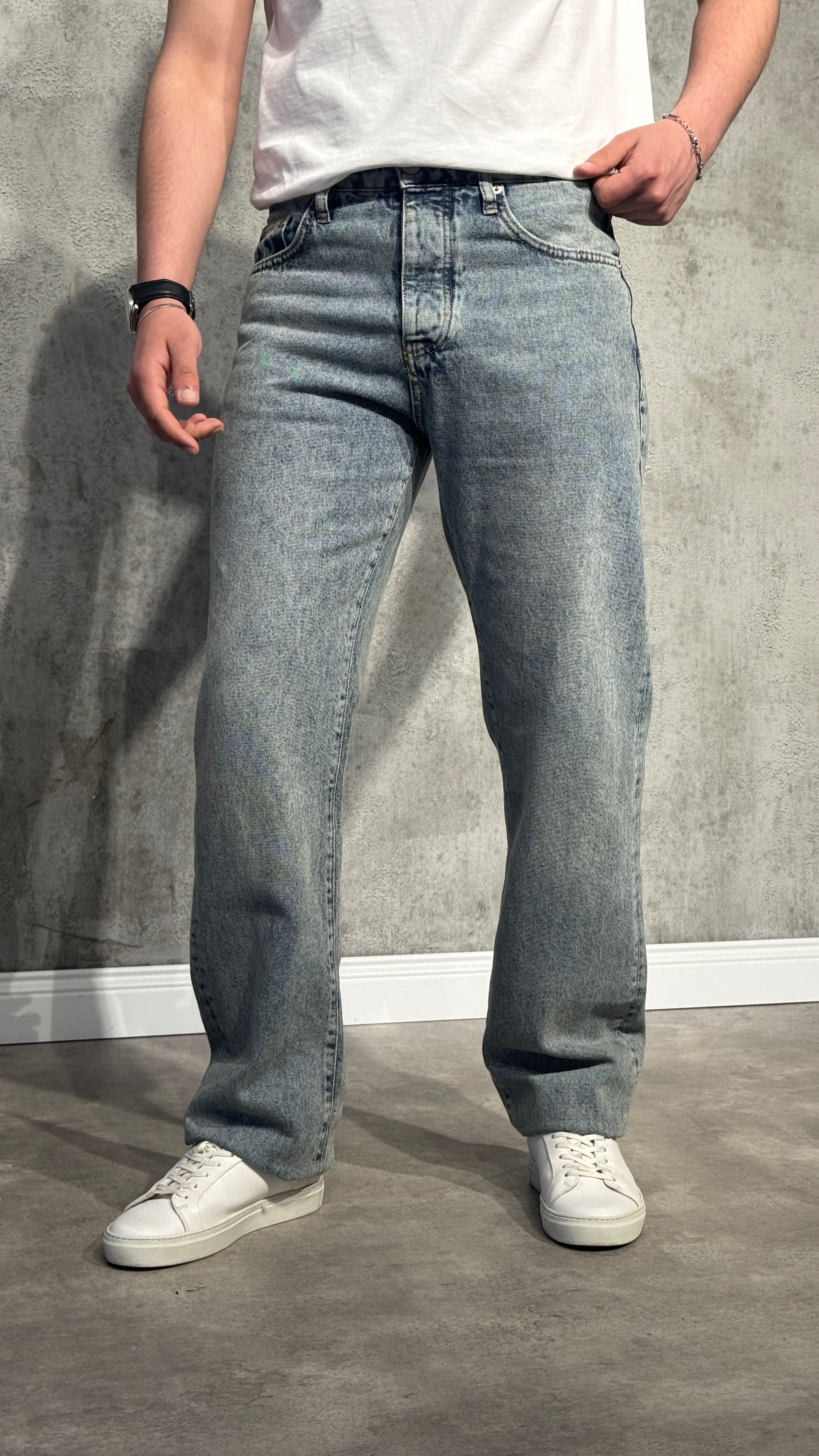 Straight Fit Kot Pantolon