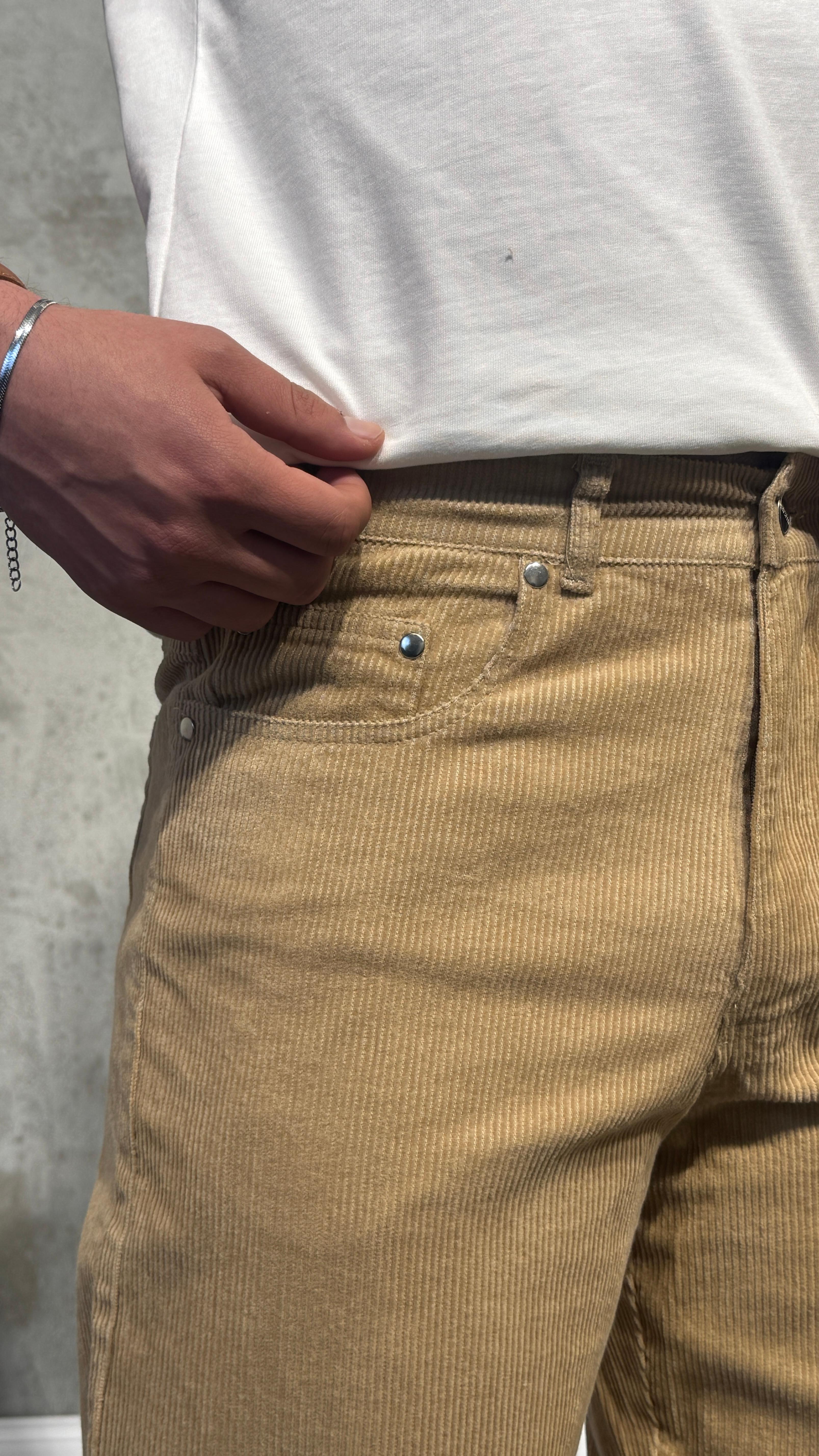 Premium Baggy Kadife Pantolon