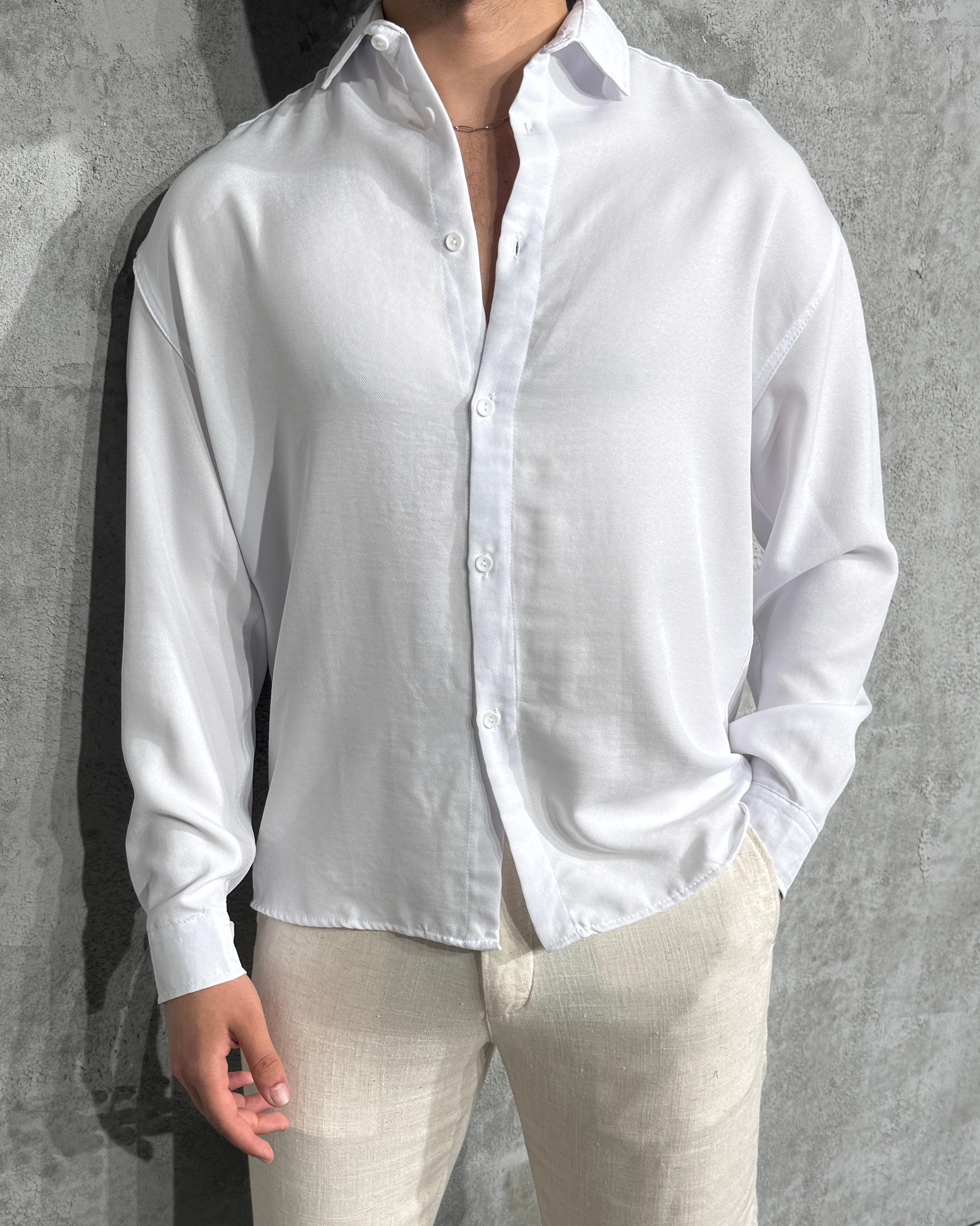 Oversize Yazlık Gömlek