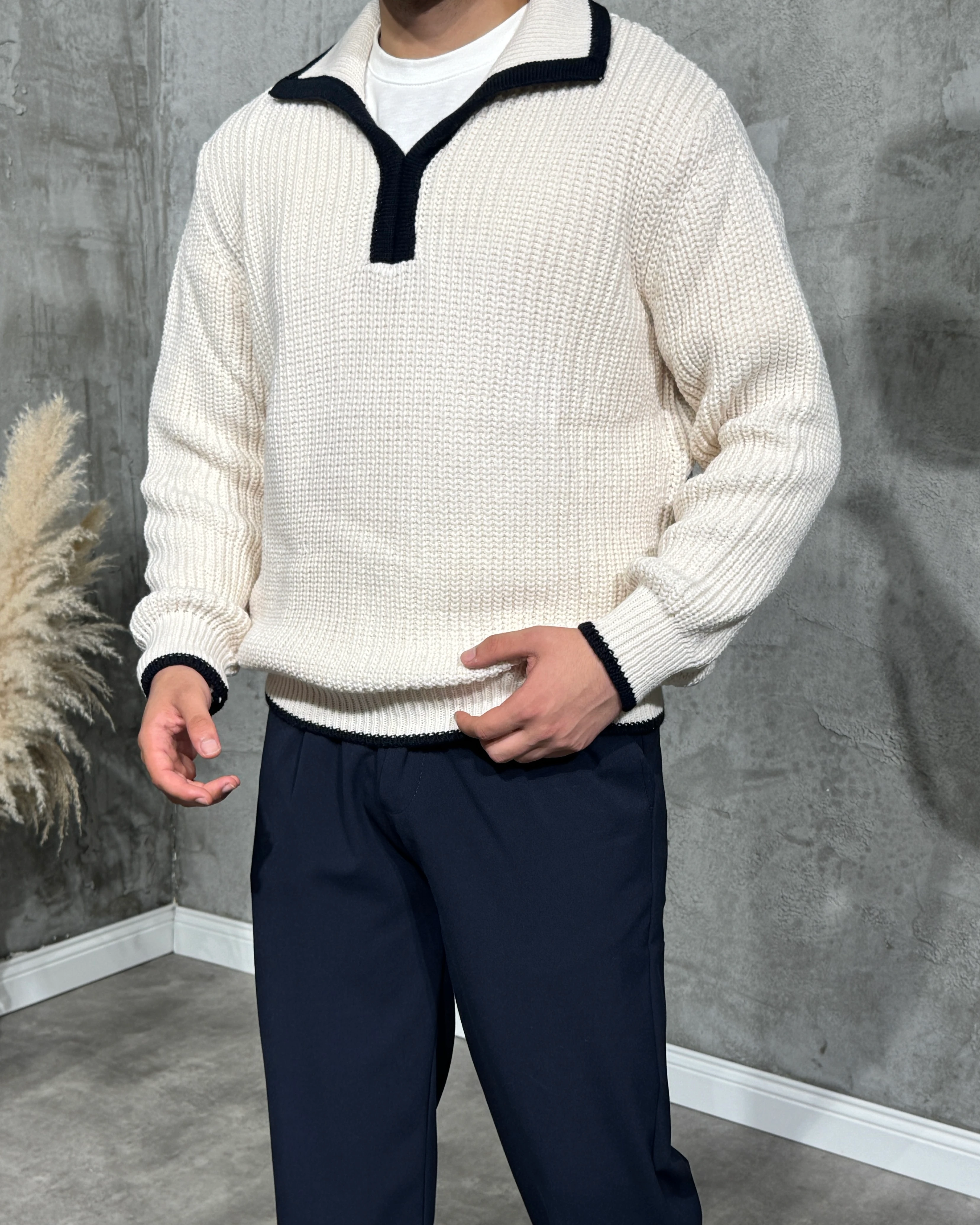 Erkek Regular Premium Örgü Kazak