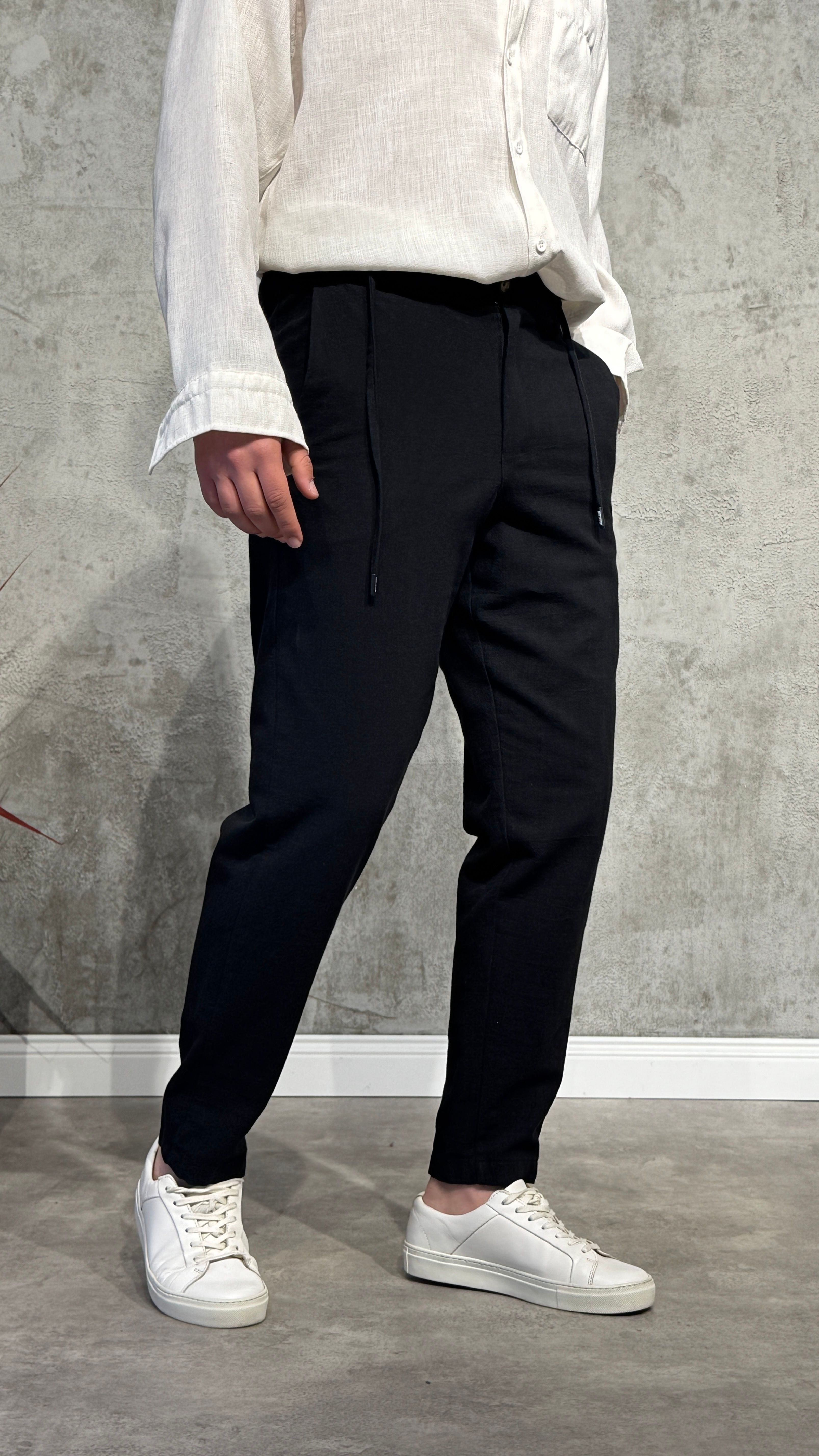 Keten Slim Pantolon