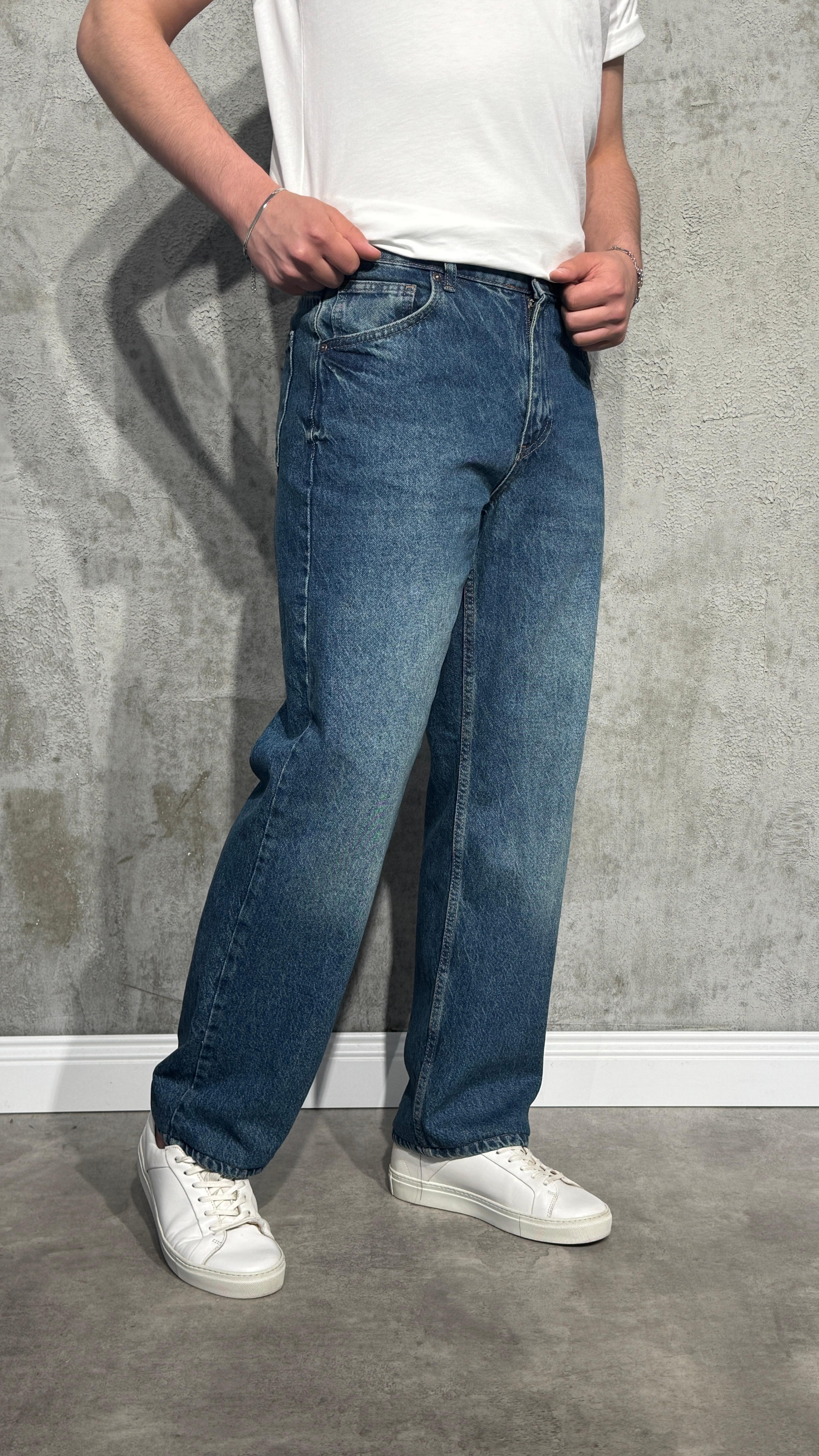 Baggy Fit Kot Pantolon