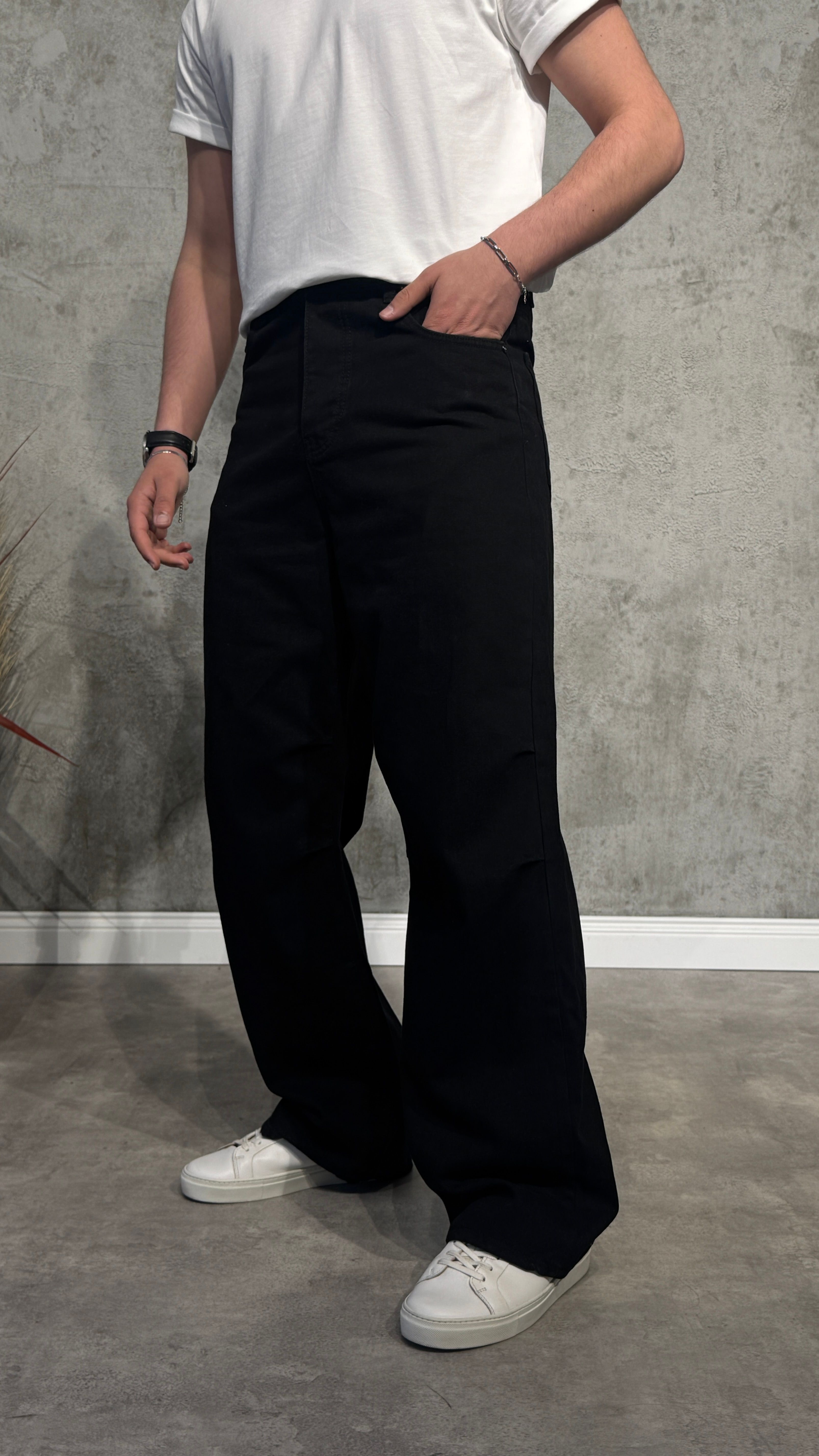 Extra Baggy Kot Pantolon