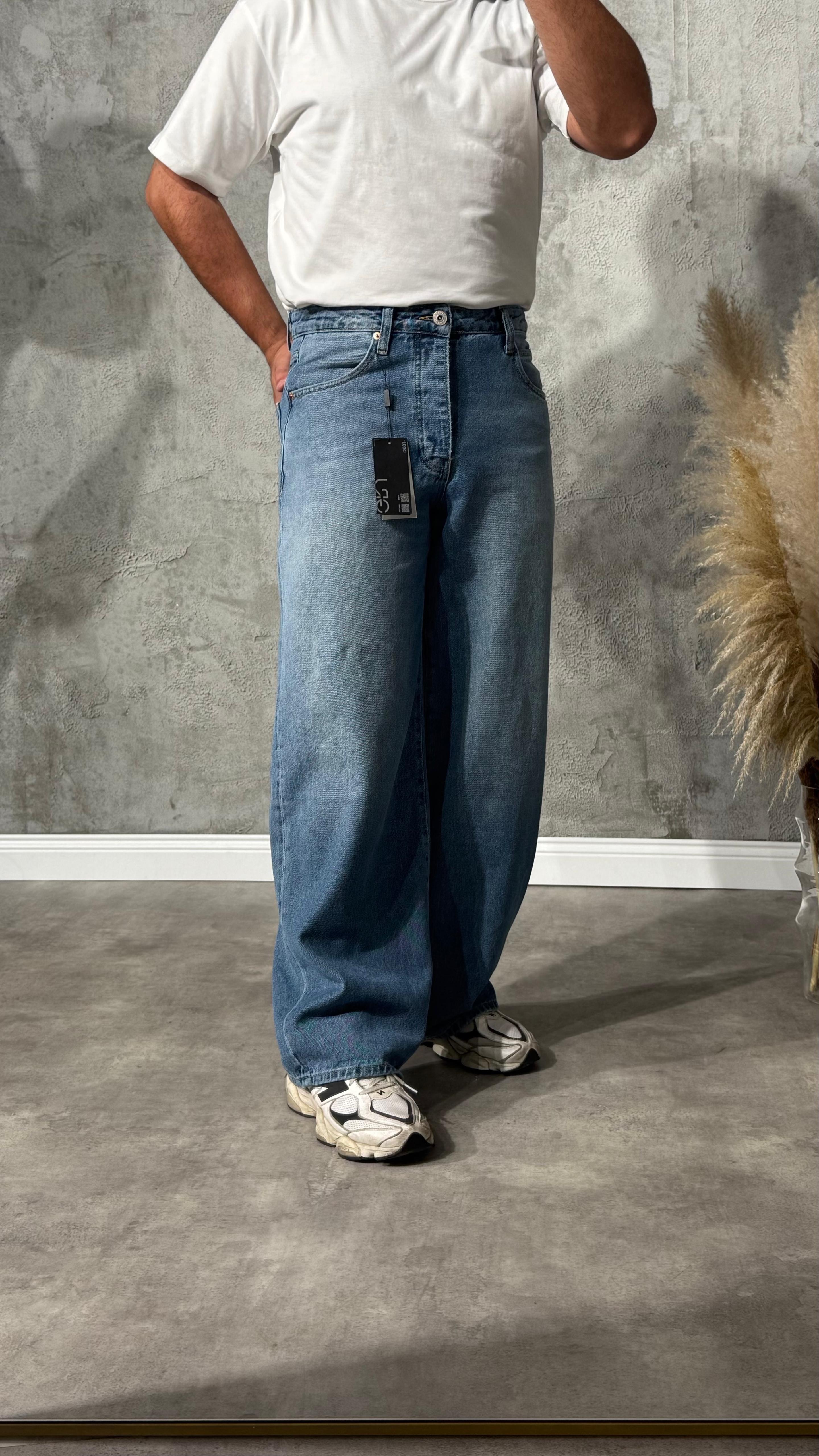 Erkek Loose Kot Pantolon 