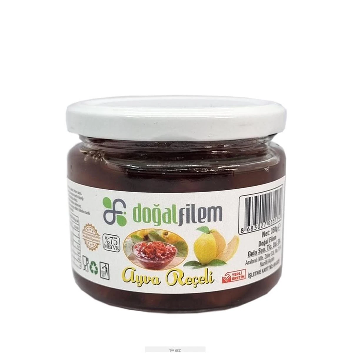 Ayva Reçeli 350 gr